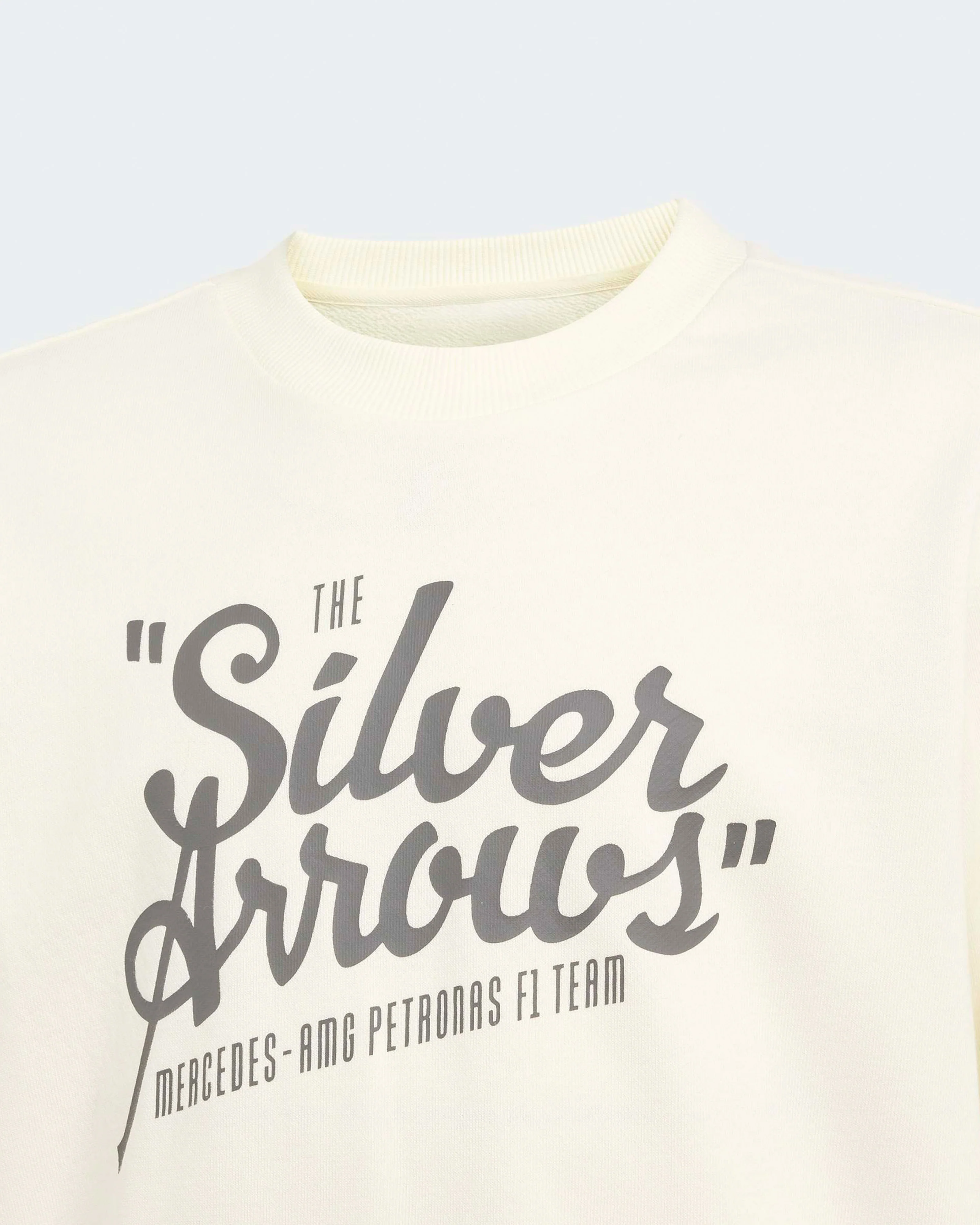 Kids Silver Arrows Heritage Tracksuit Off White - Image 6