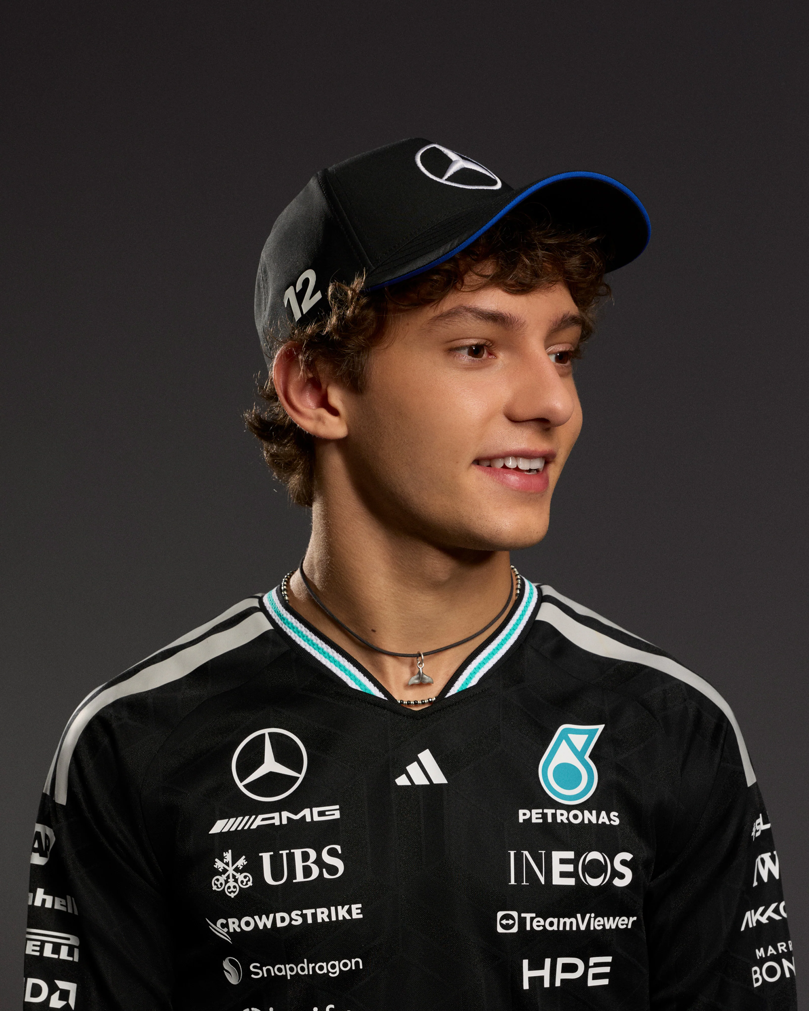 2026 Kimi Antonelli Cap Black - Image 2