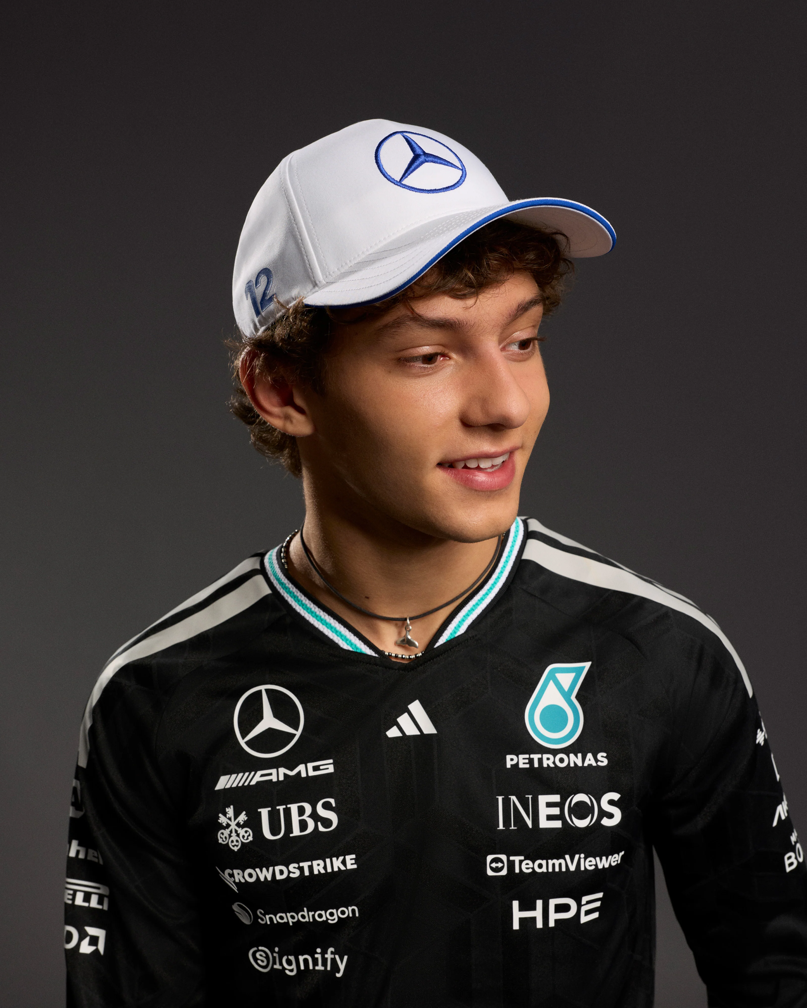 2026 Kimi Antonelli Cap White - Image 2