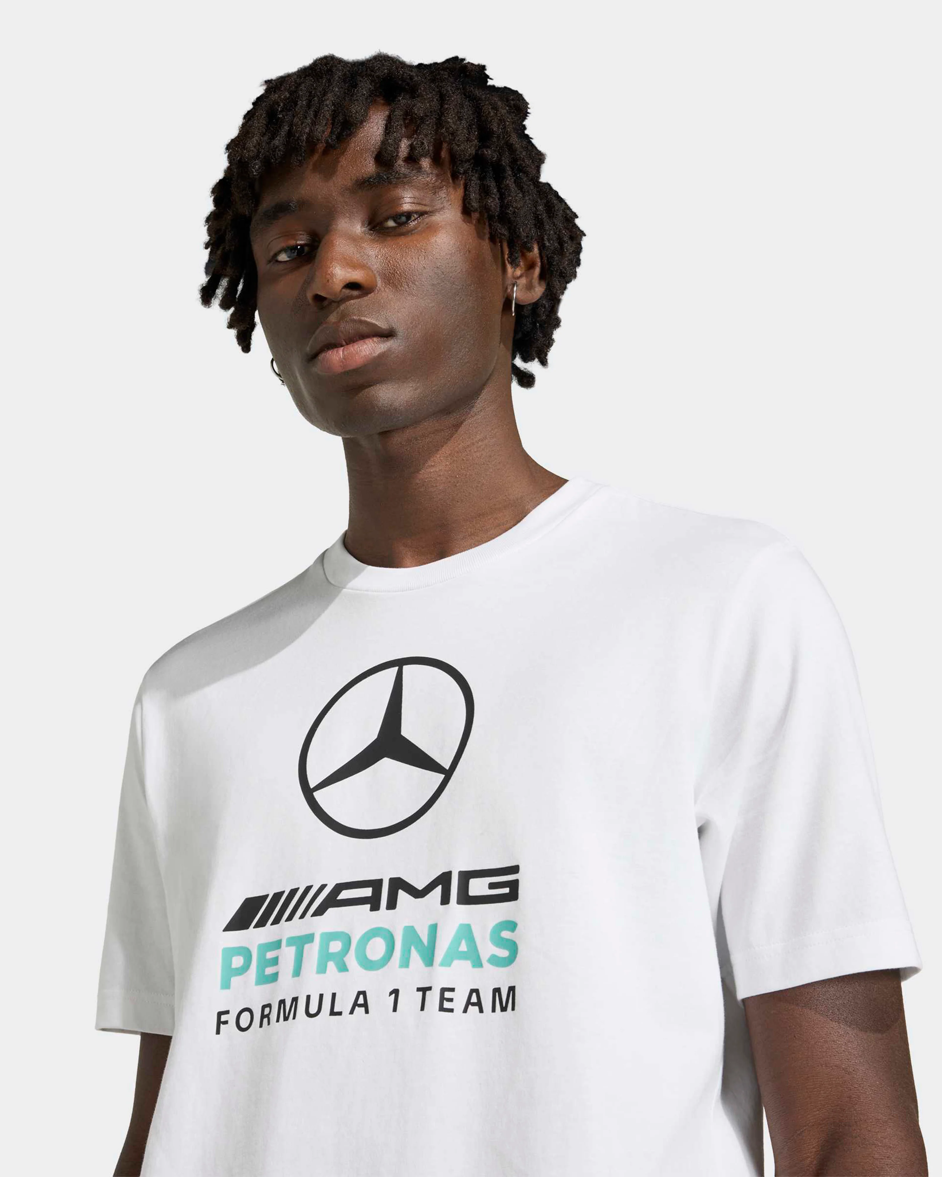 Mens DNA Graphic T-shirt White - Image 4