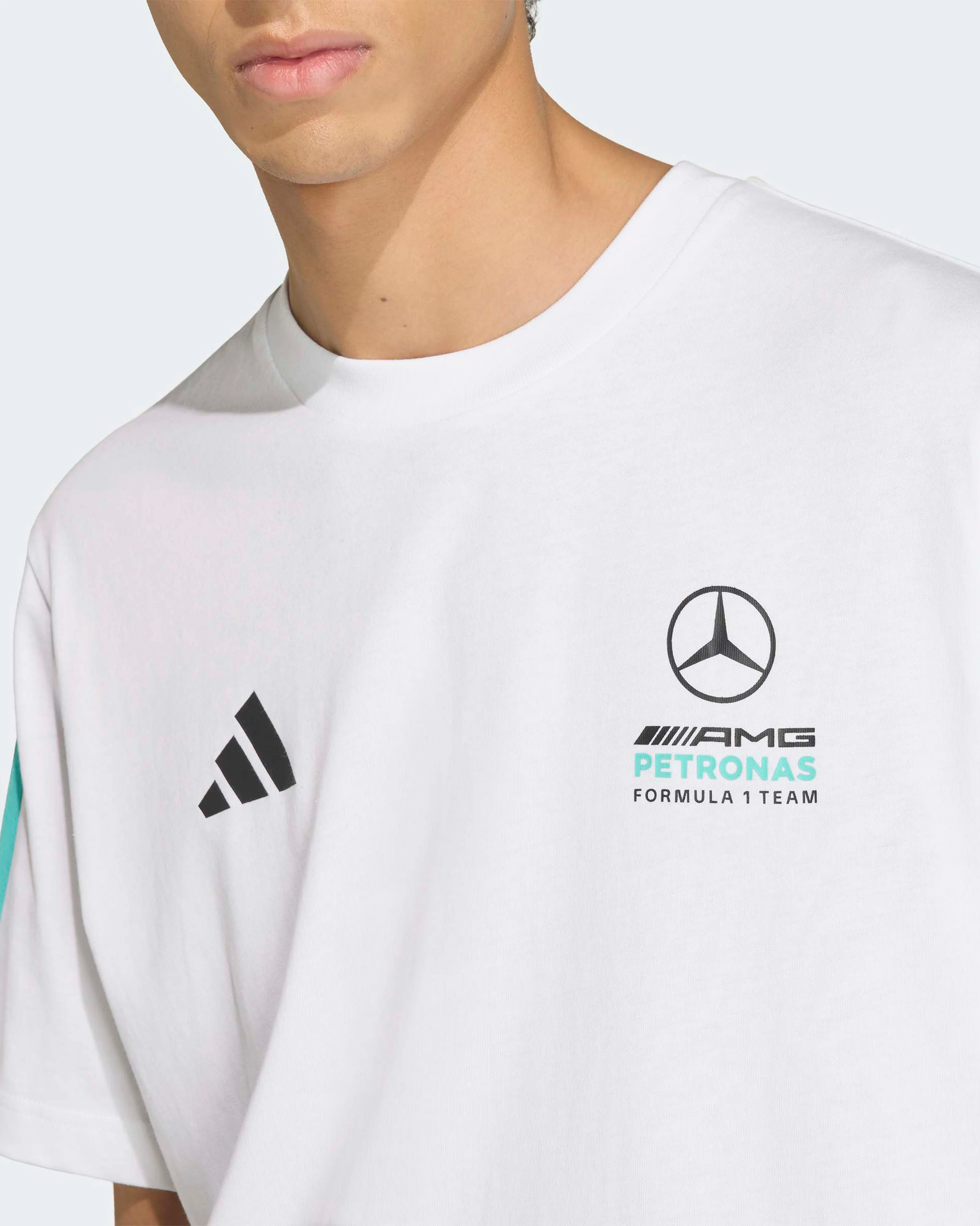 Mens DNA T-shirt White - Image 4