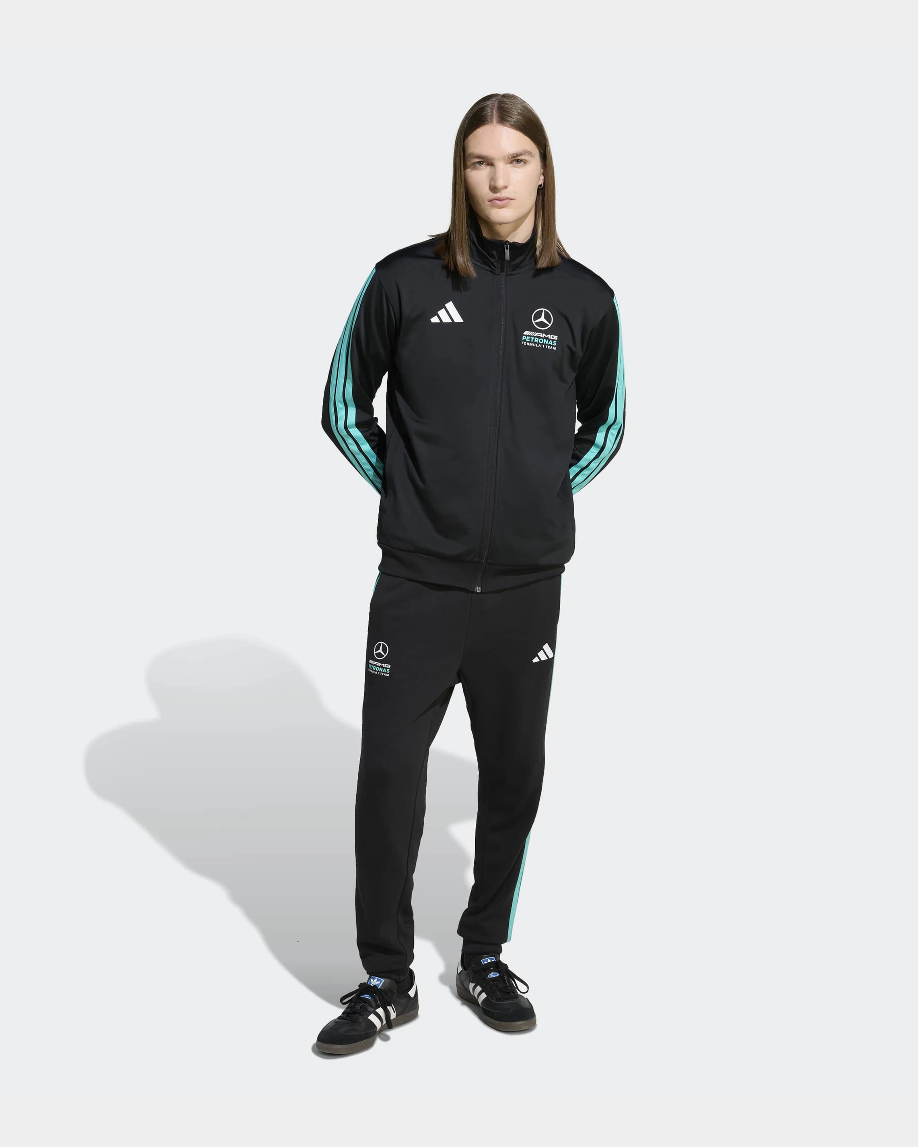 Mens DNA Track Top Black - Image 4