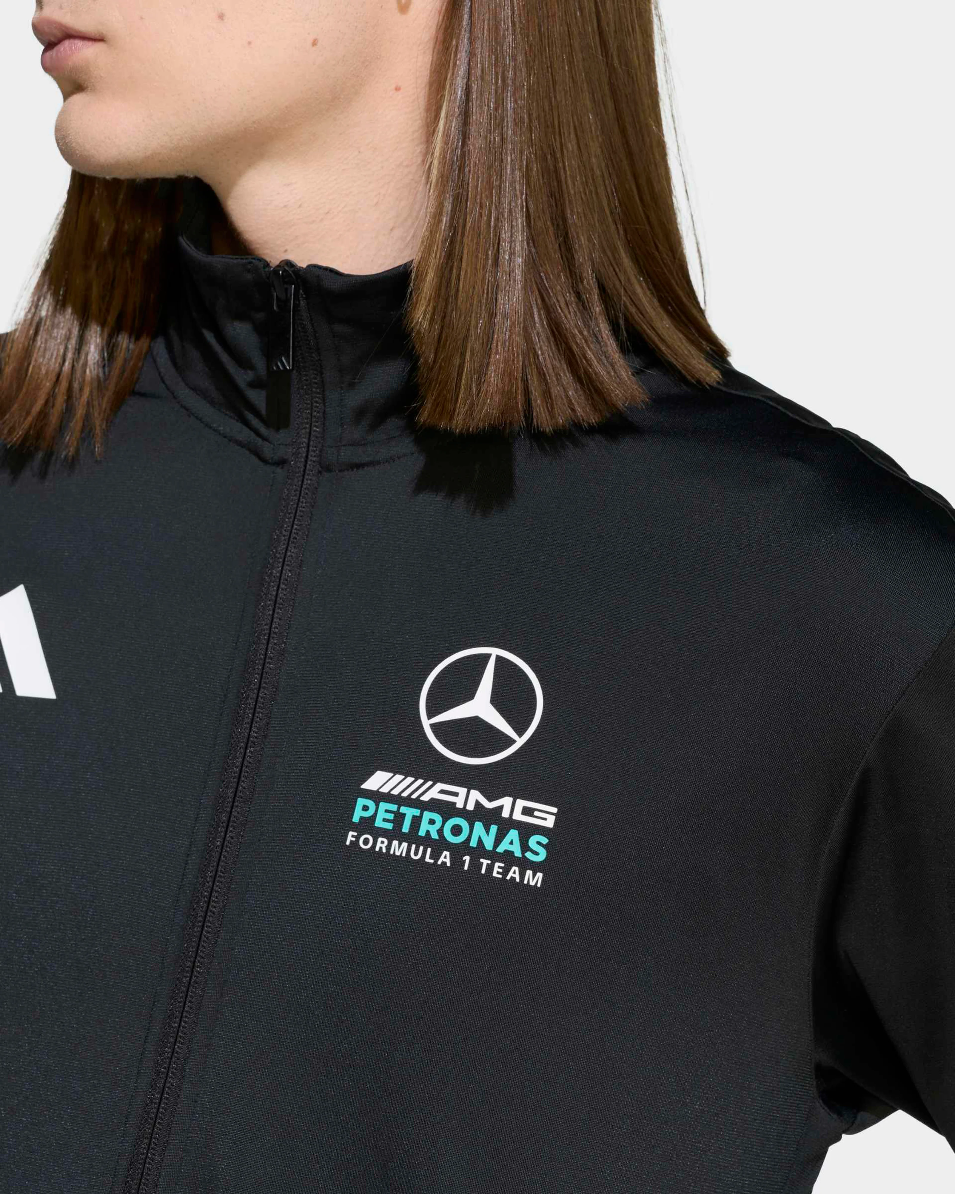 Mens DNA Track Top Black - Image 5