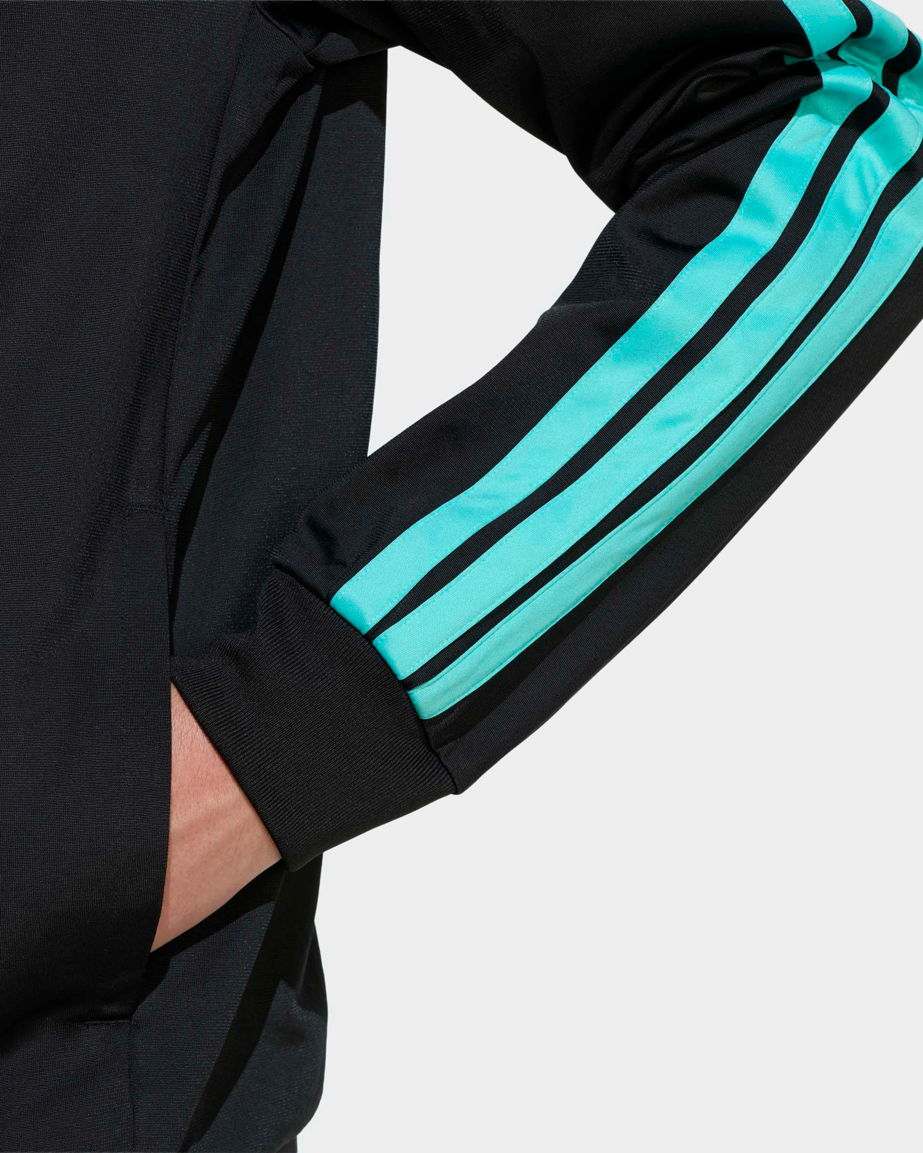 Mens DNA Track Top Black - Image 6