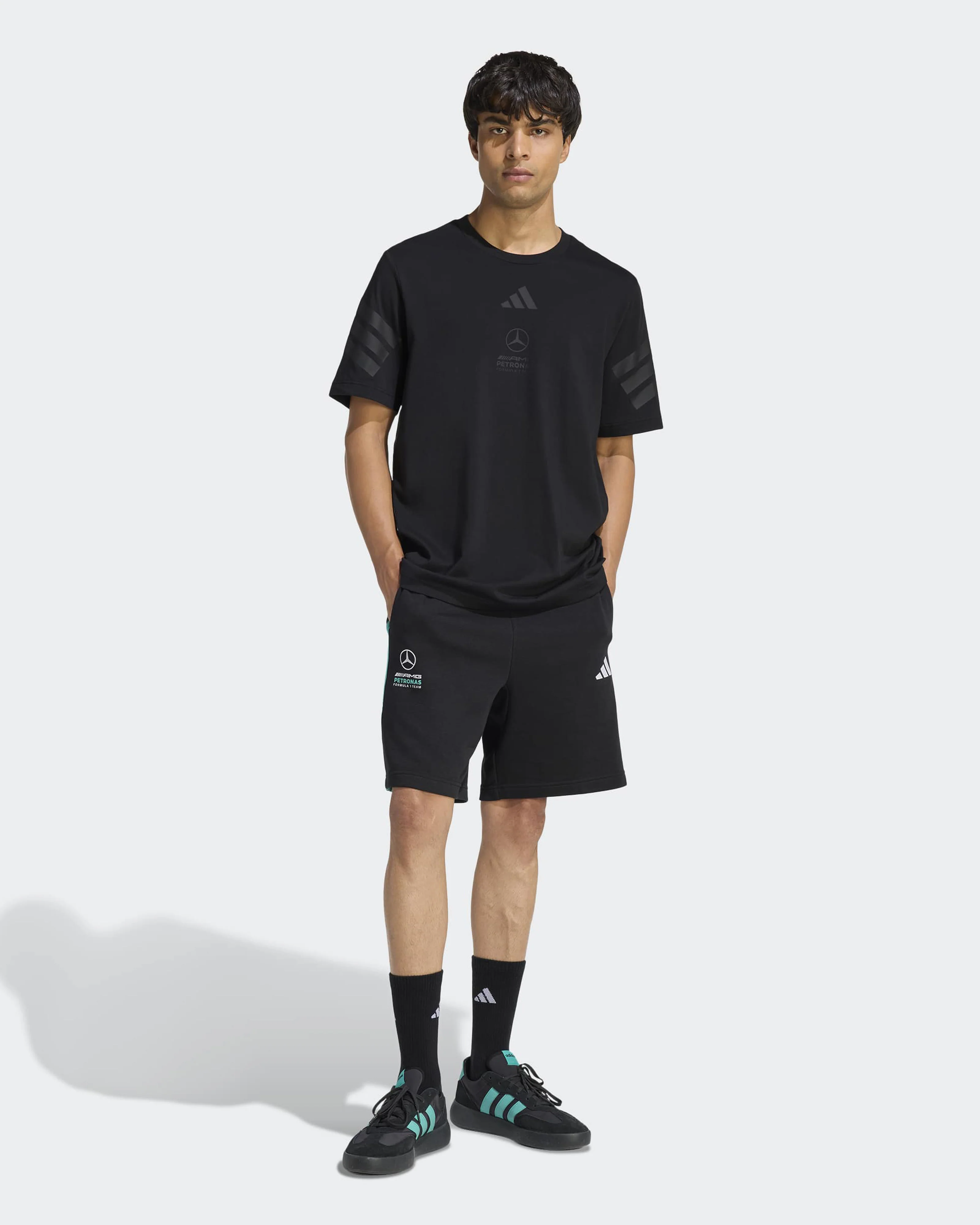 Mens Lights Out T-shirt Black - Image 3