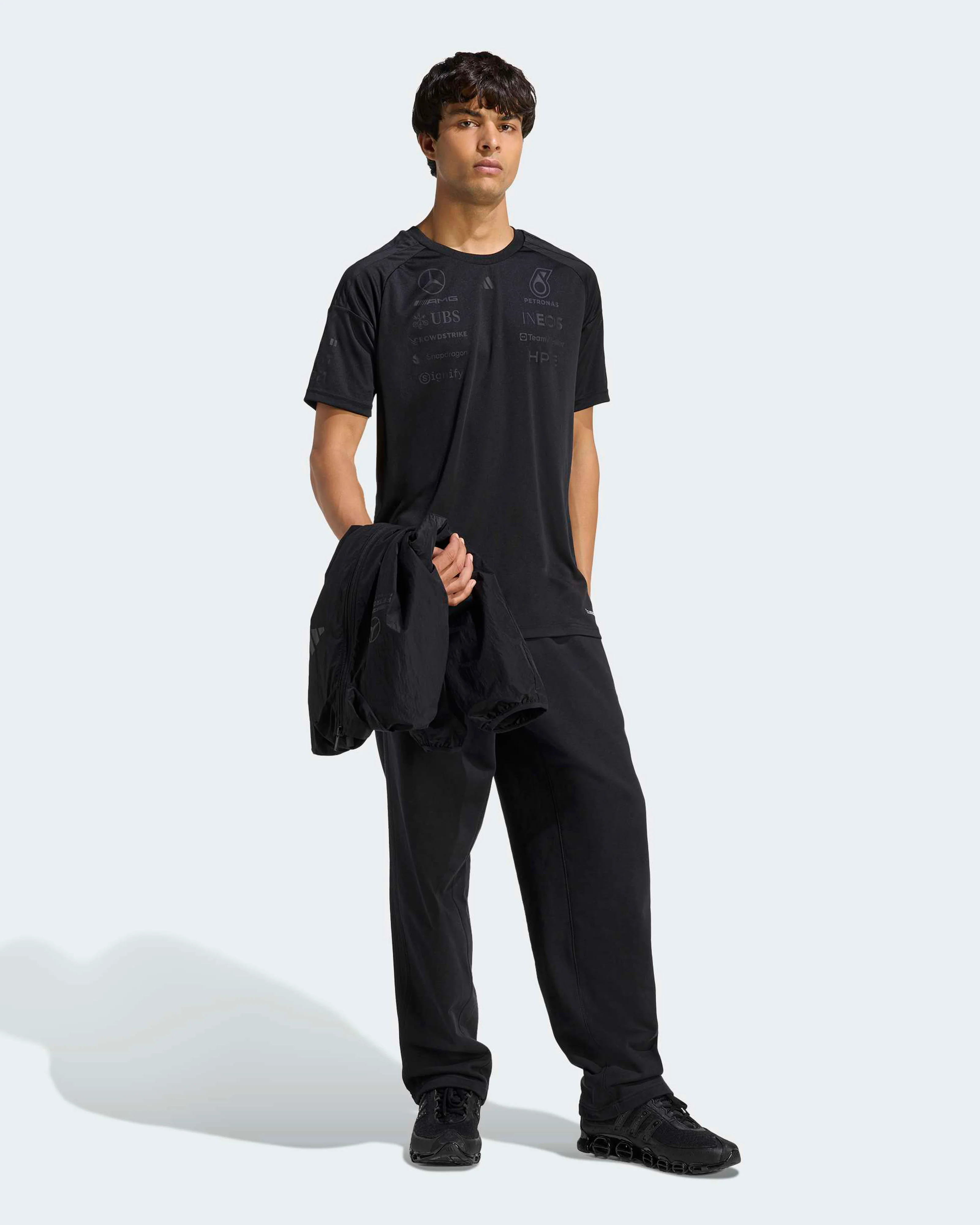 Mens 2026 Lights Out Team Driver Tee Black - Image 5