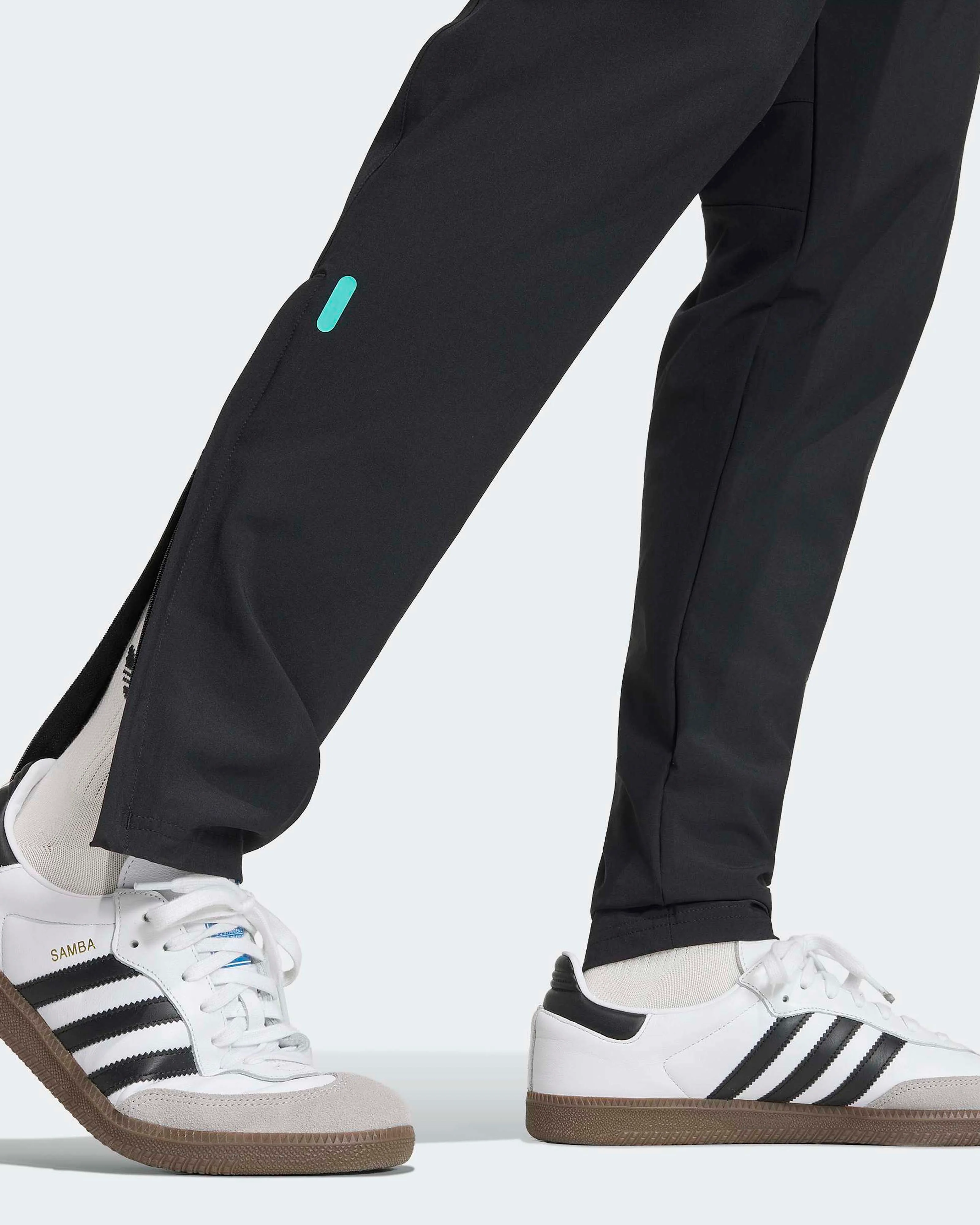 Mens Lights Out Tracksuit Pants Black - Image 5