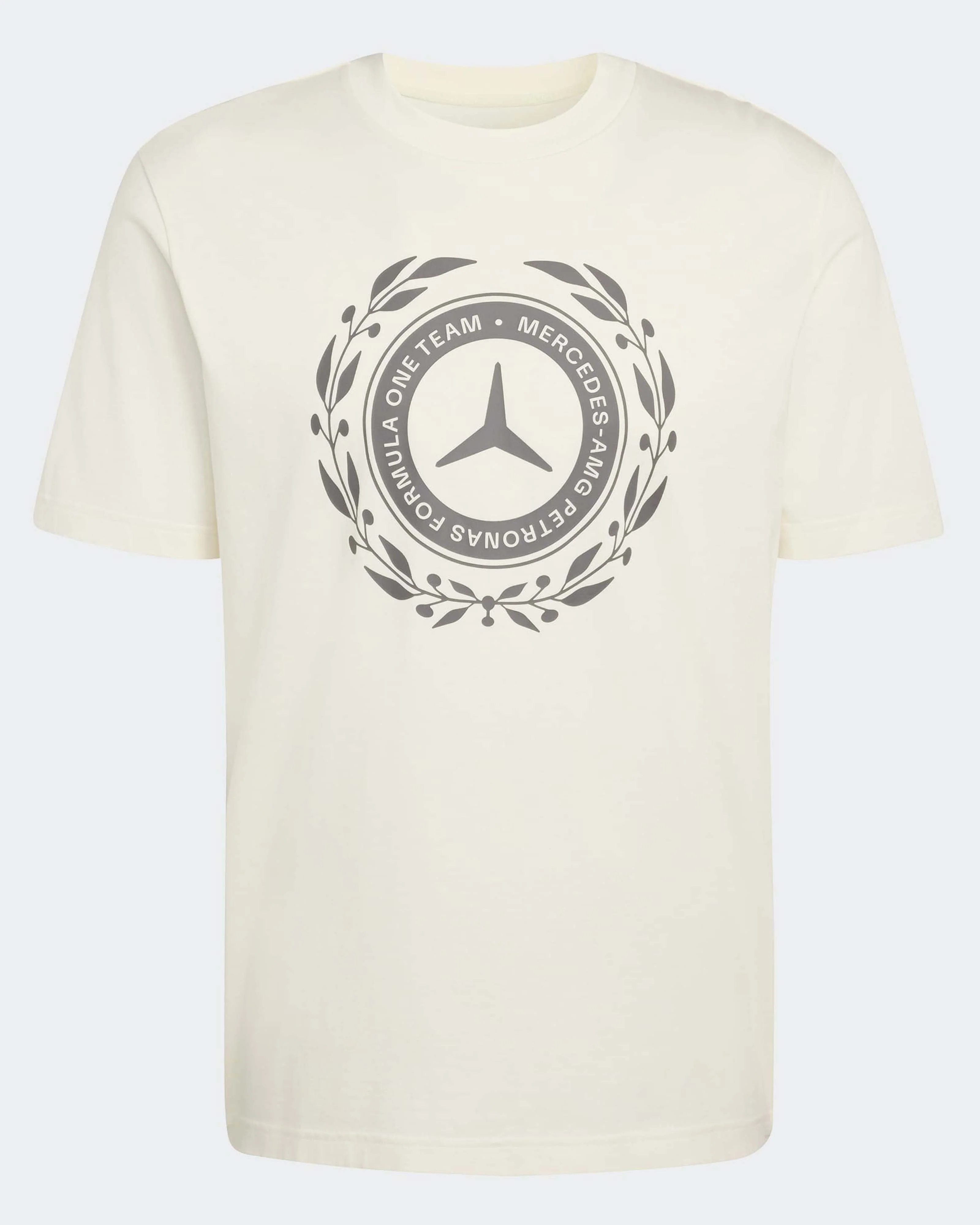 Mens Silver Arrows Heritage Logo T-shirt Off White - Image 6