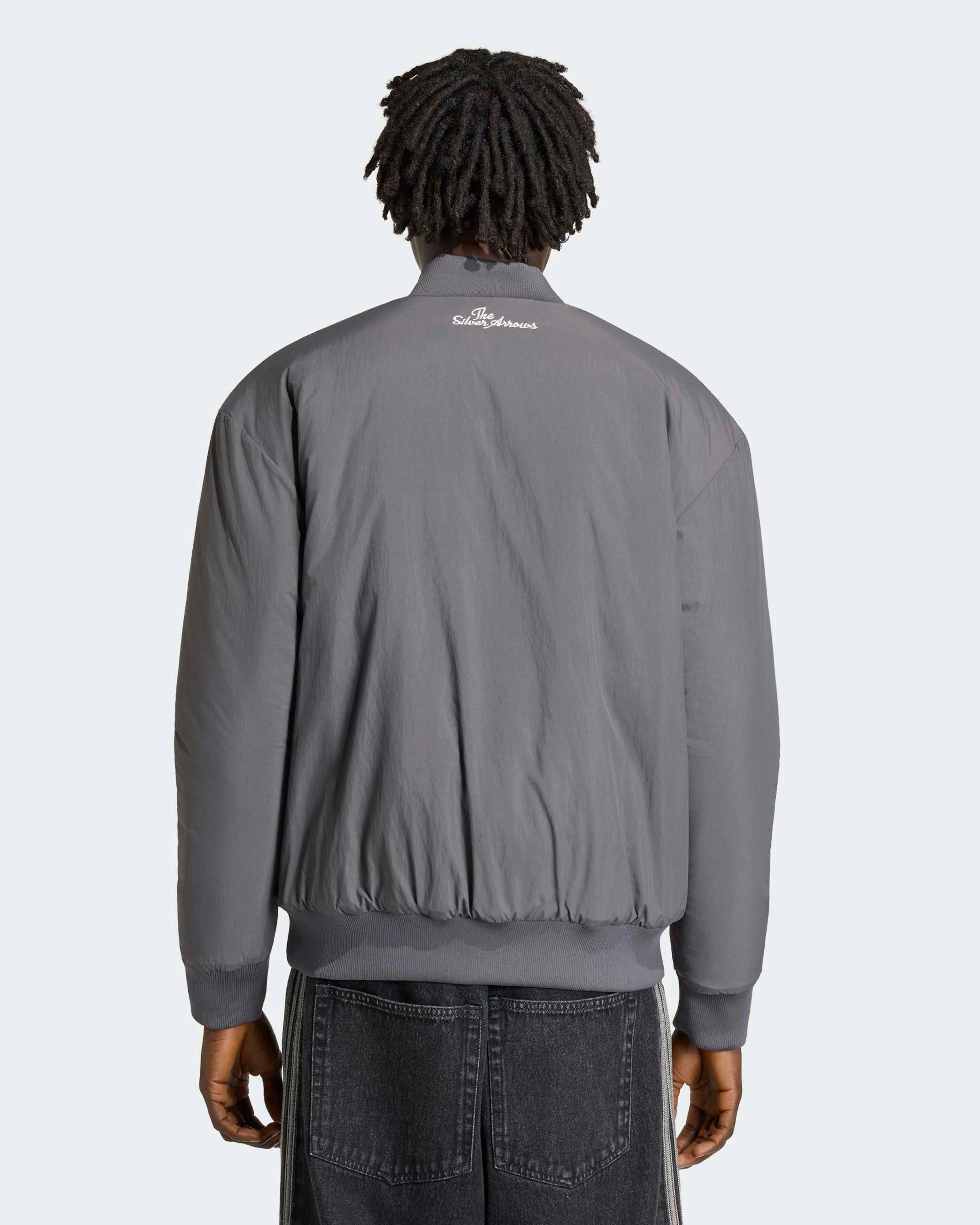 Mens Silver Arrows Icon Jacket Grey - Image 2