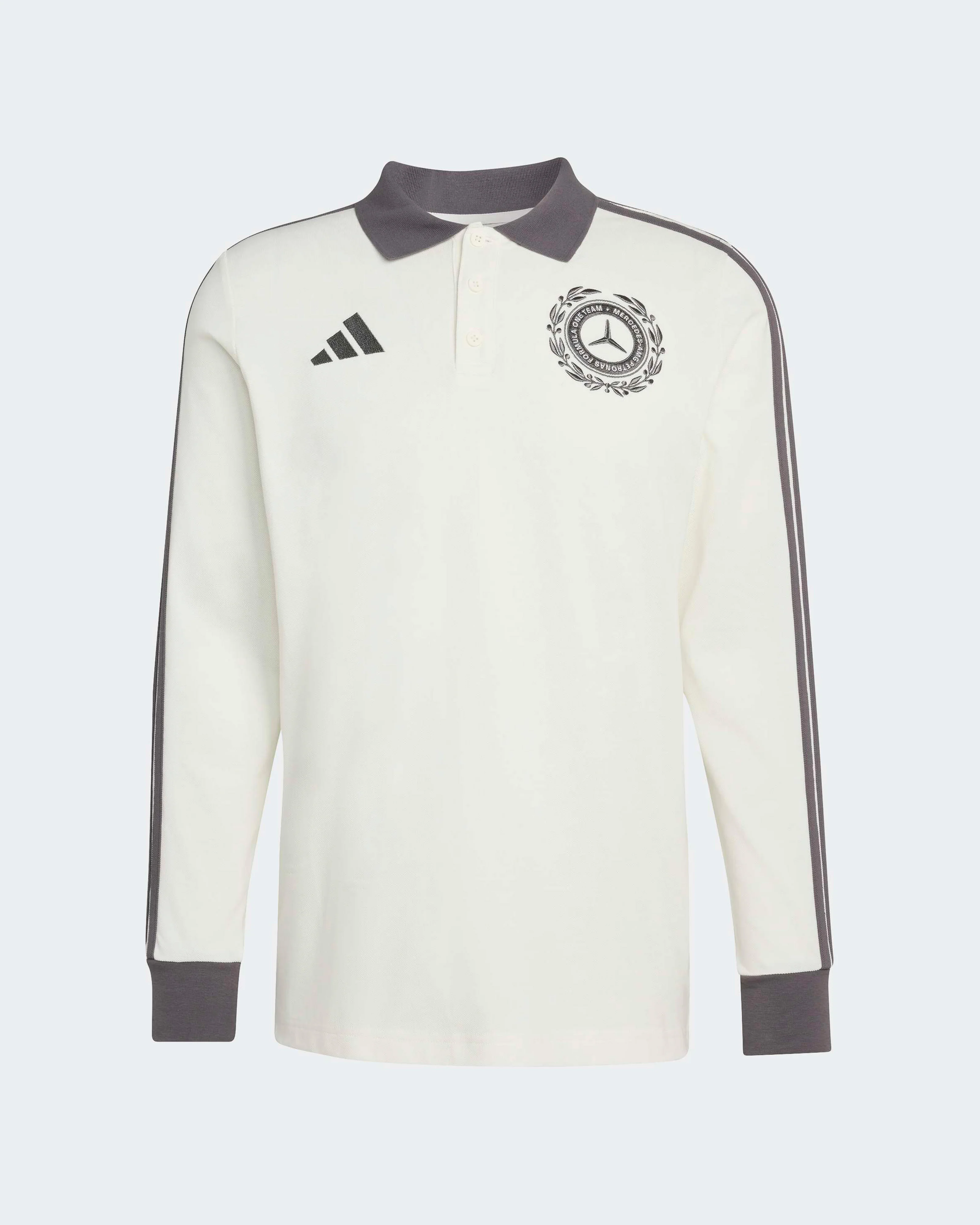 Mens Silver Arrows Icon Polo Off White - Image 9