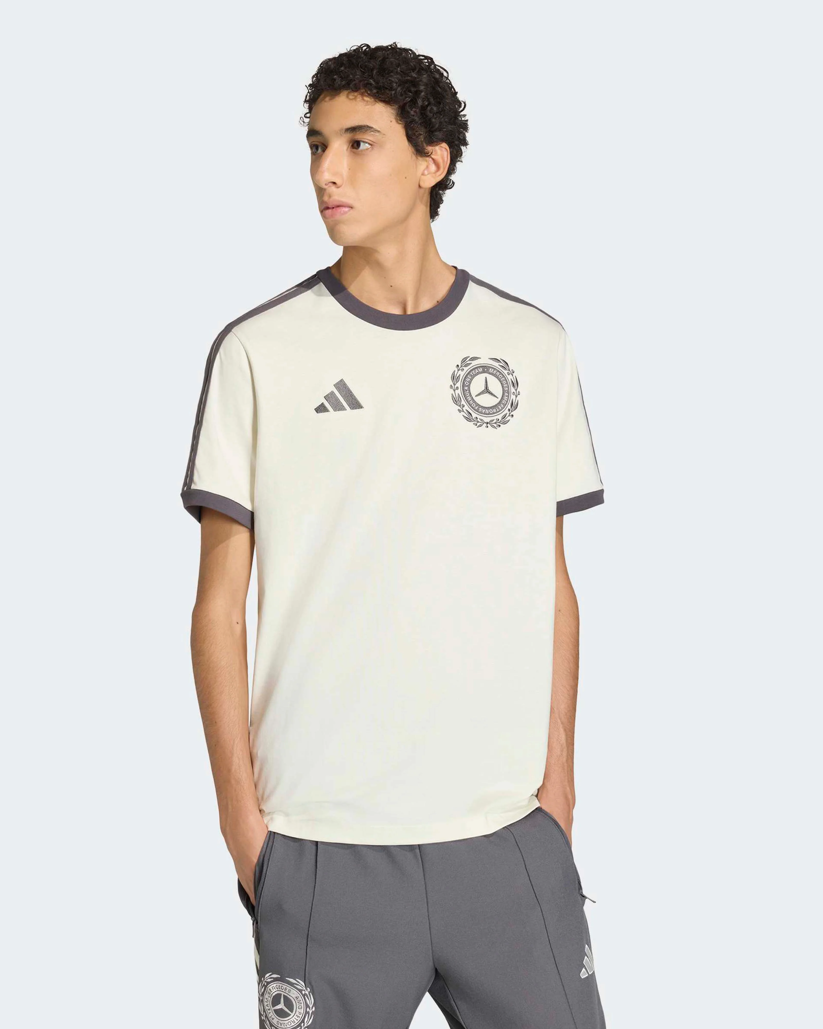 Mens Silver Arrows Icon T-shirt Off White - Image 3