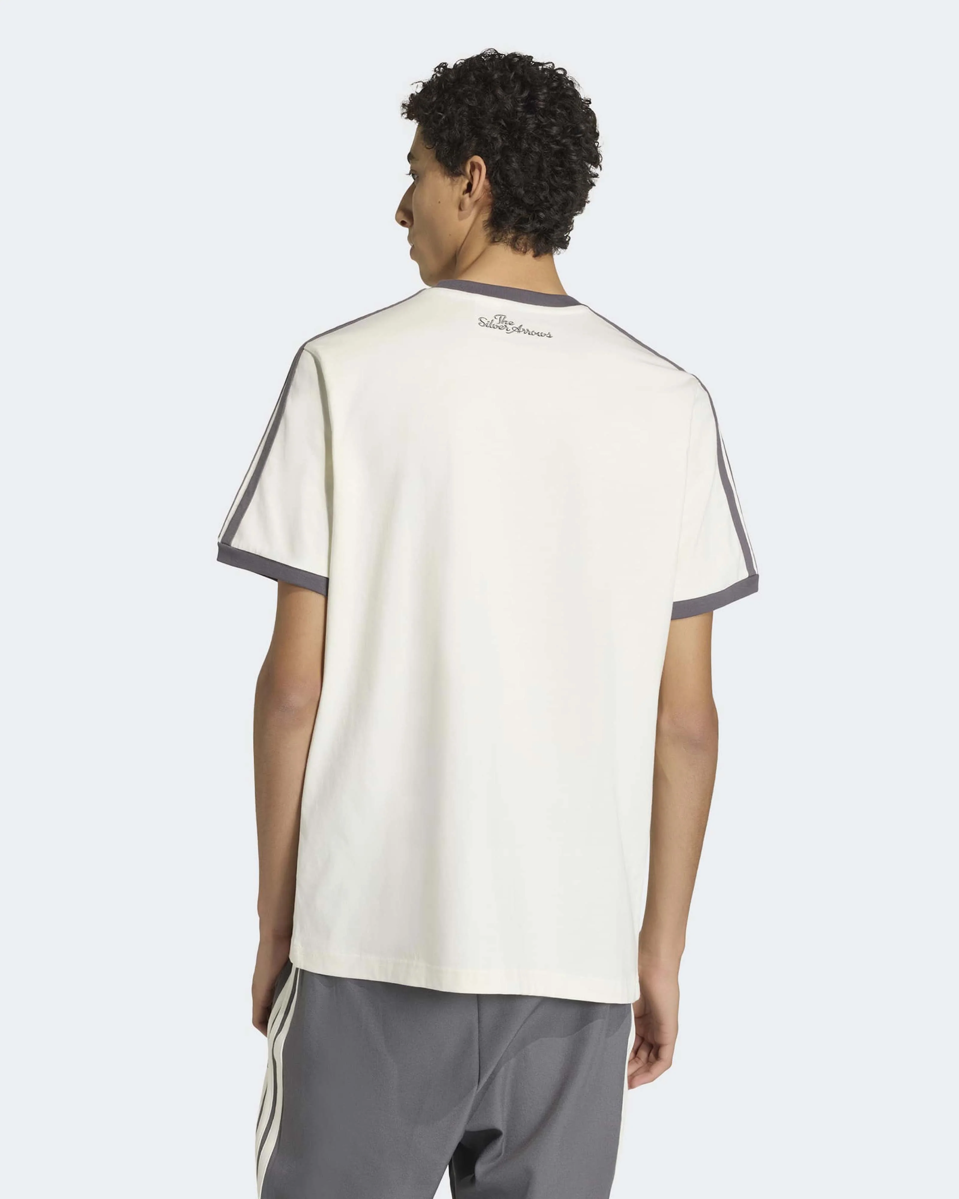 Mens Silver Arrows Icon T-shirt Off White - Image 4