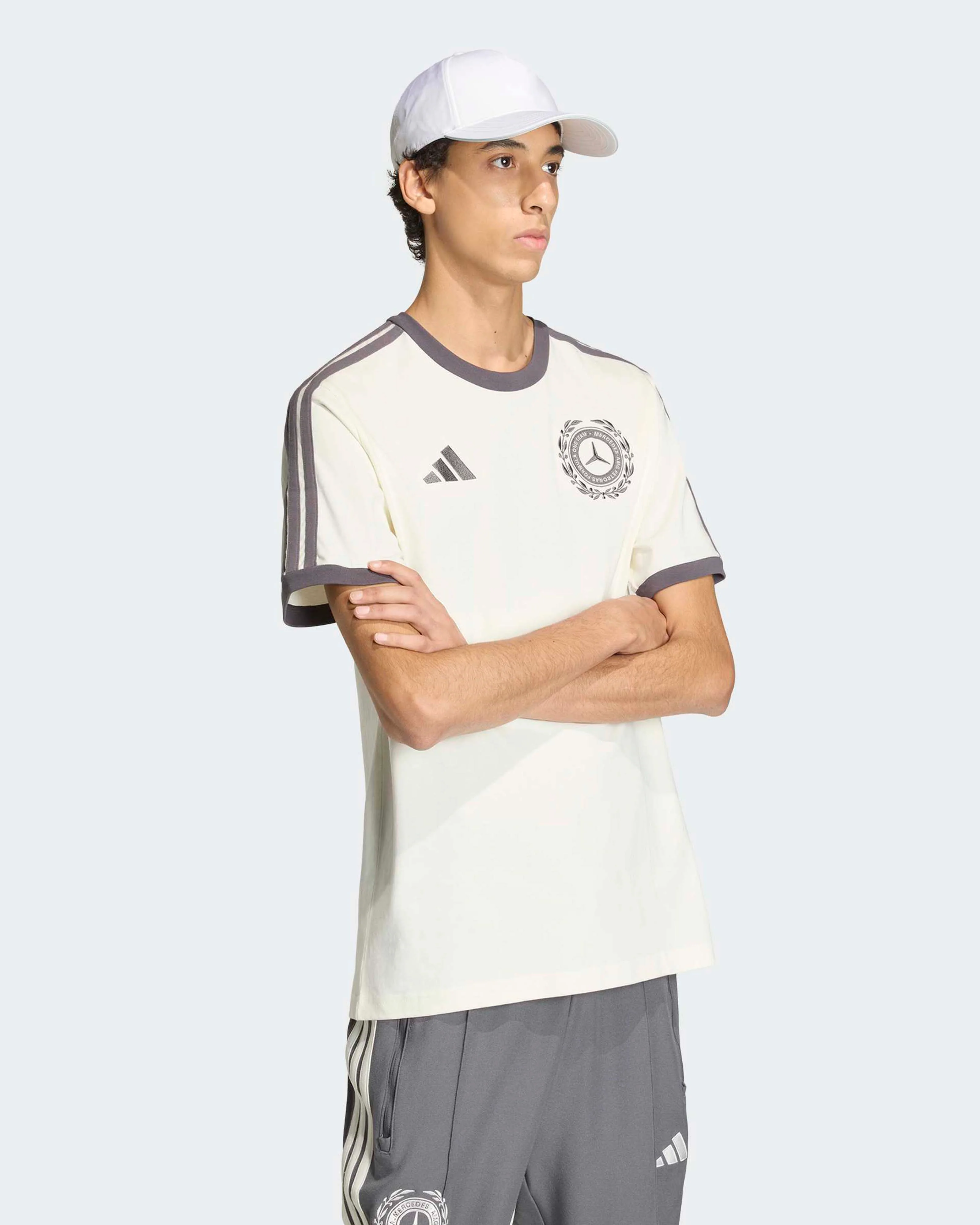 Mens Silver Arrows Icon T-shirt Off White - Image 5