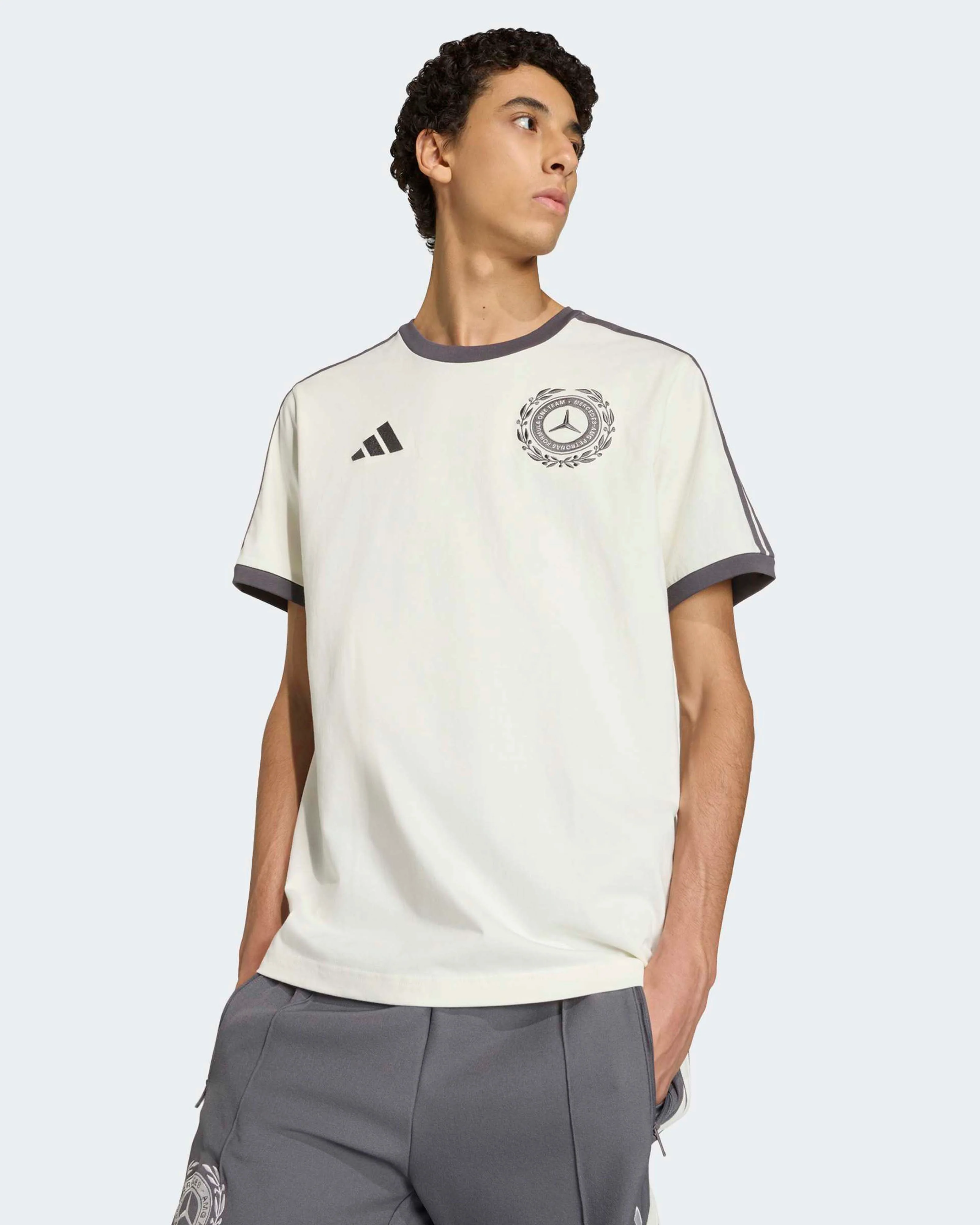 Mens Silver Arrows Icon T-shirt Off White - Image 8