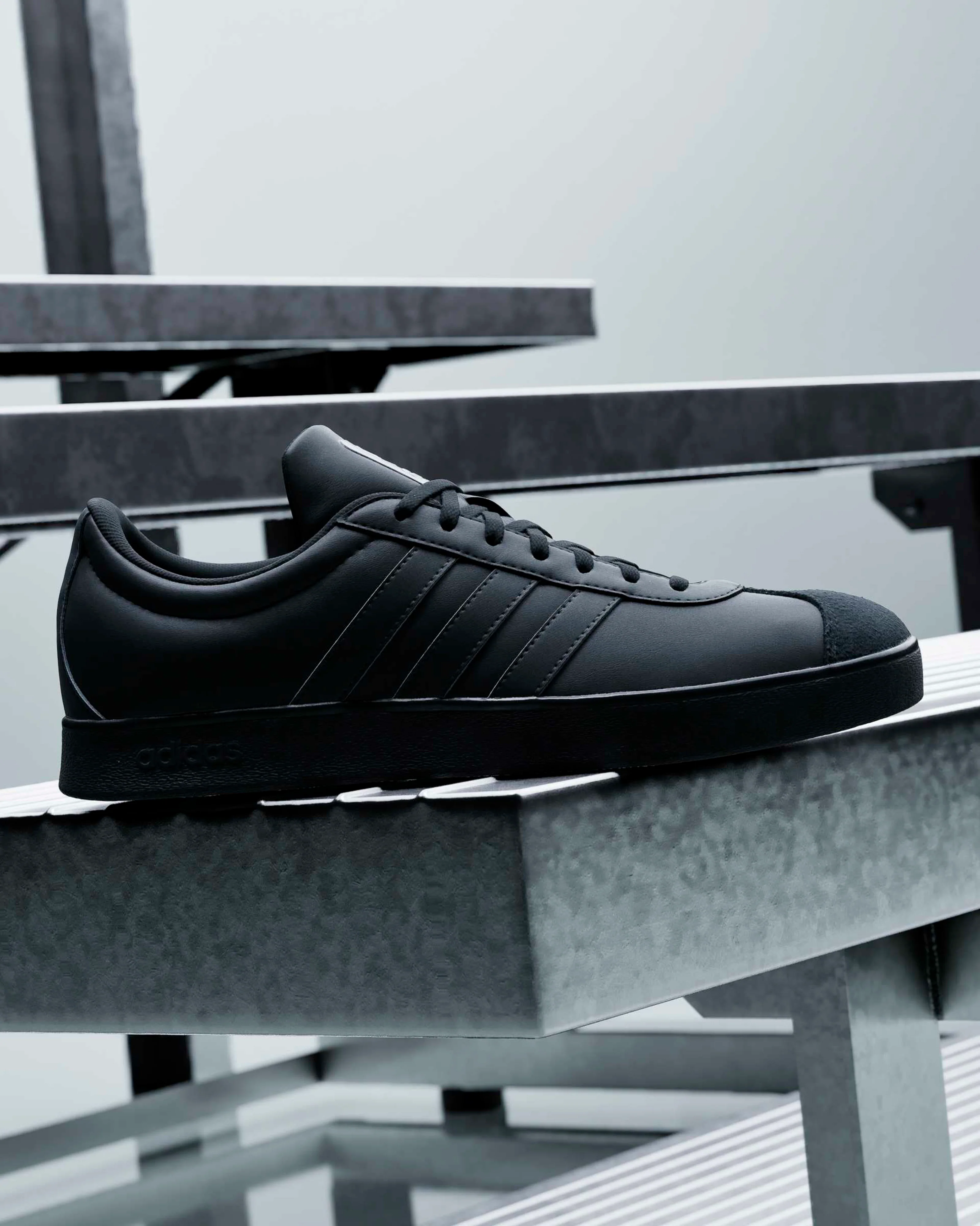 VL Court Shoes Midnight Black - Image 9