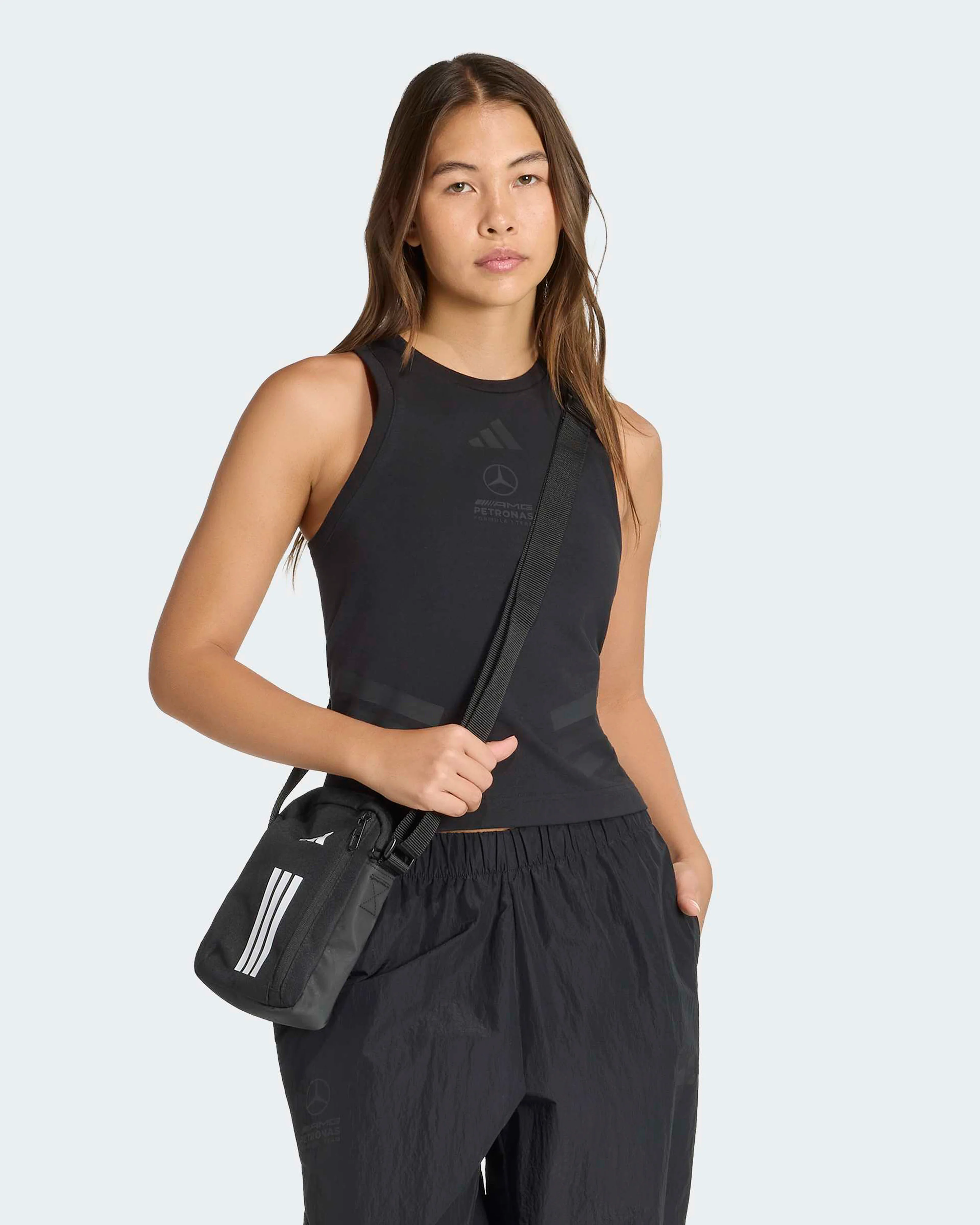 Womens Lights Out Tank Top Black - Image 3