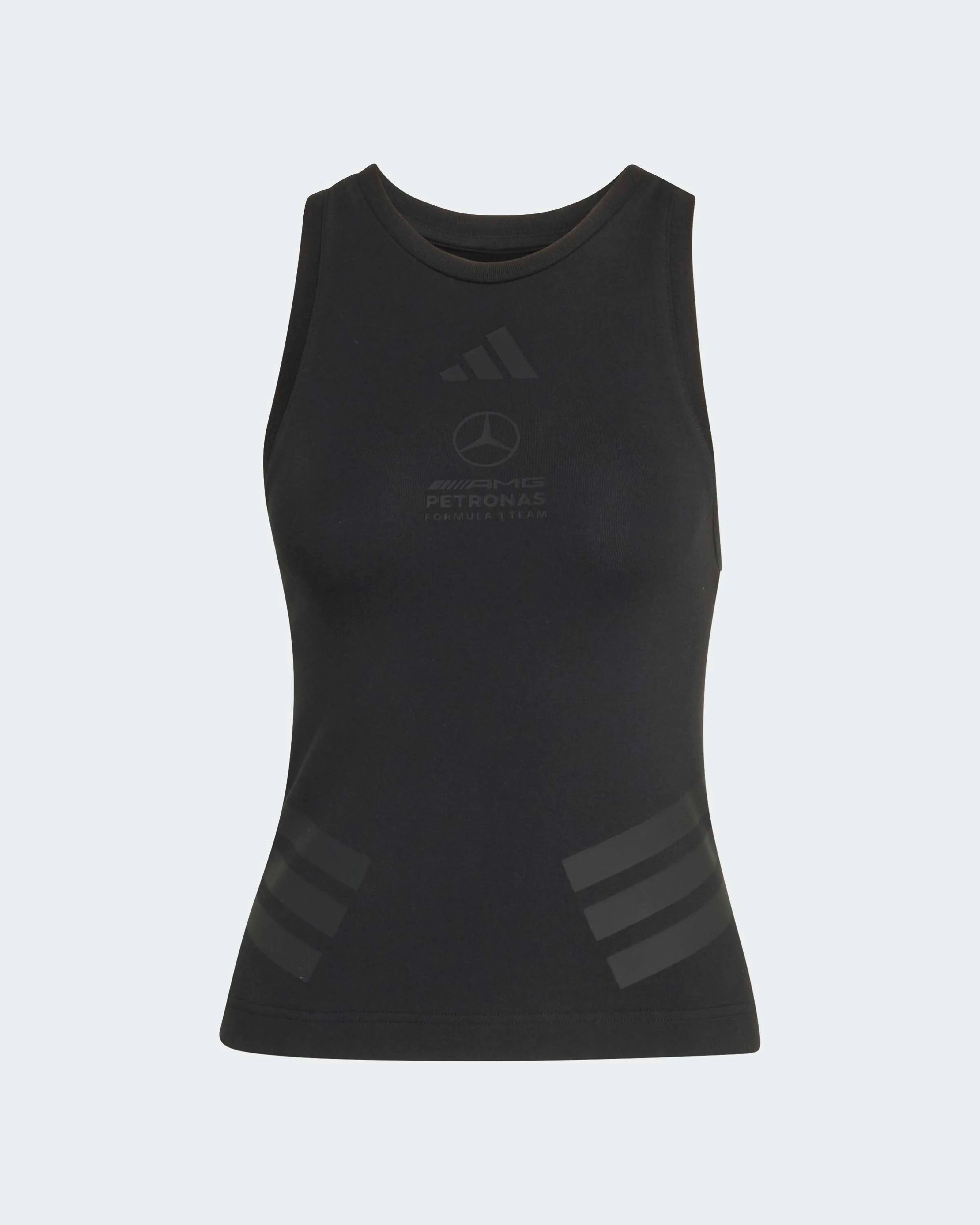 Womens Lights Out Tank Top Black - Image 6