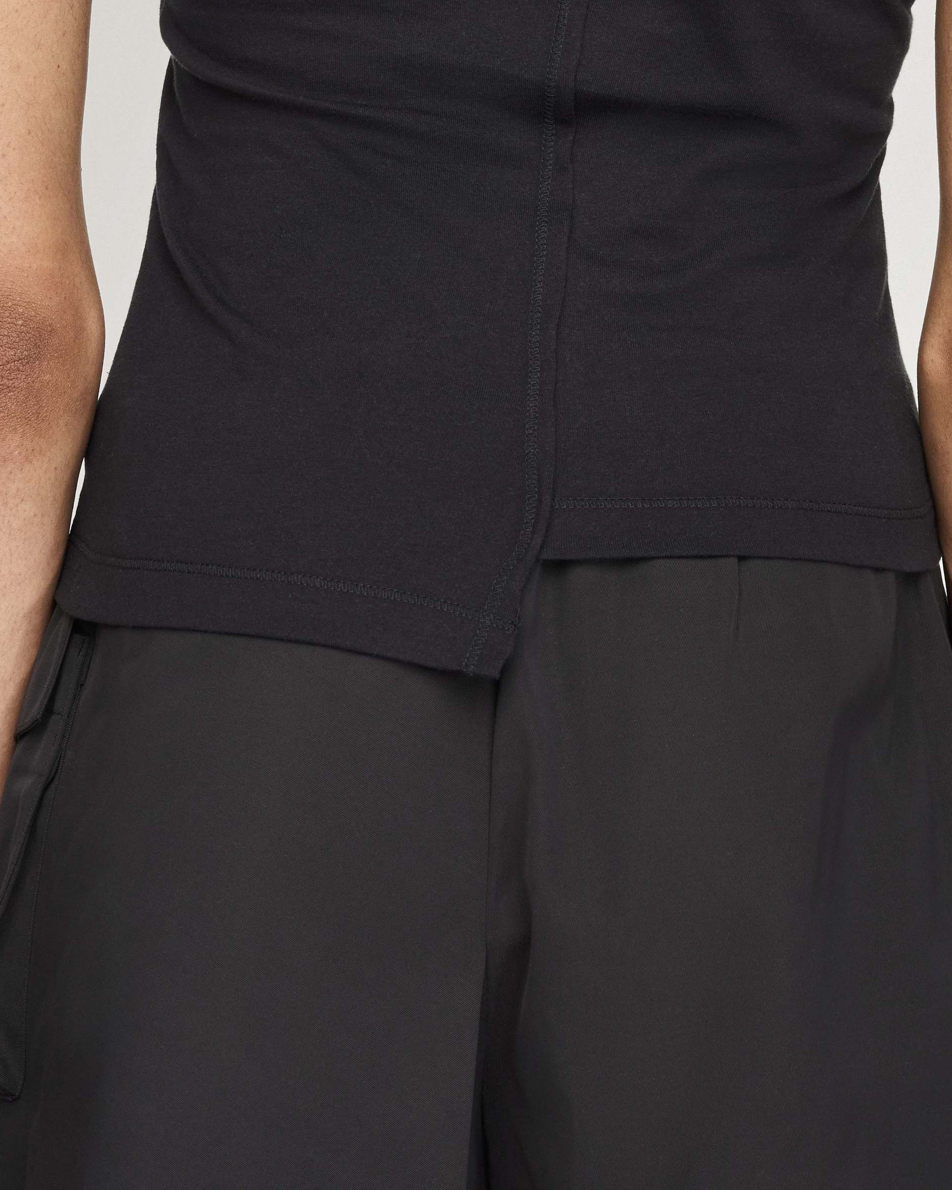 Womens Y-3 Fitted T-shirt Black - Image 6