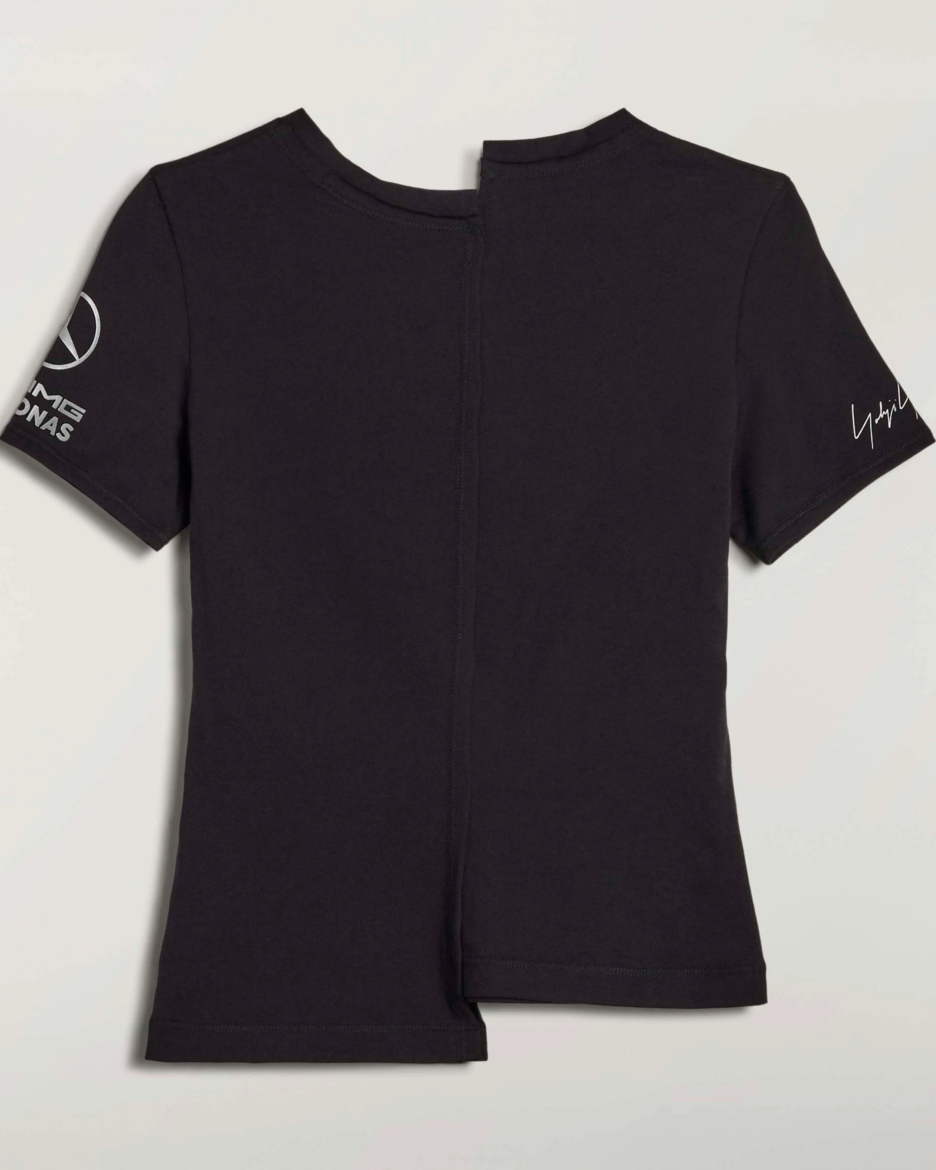 Womens Y-3 Fitted T-shirt Black - Image 8