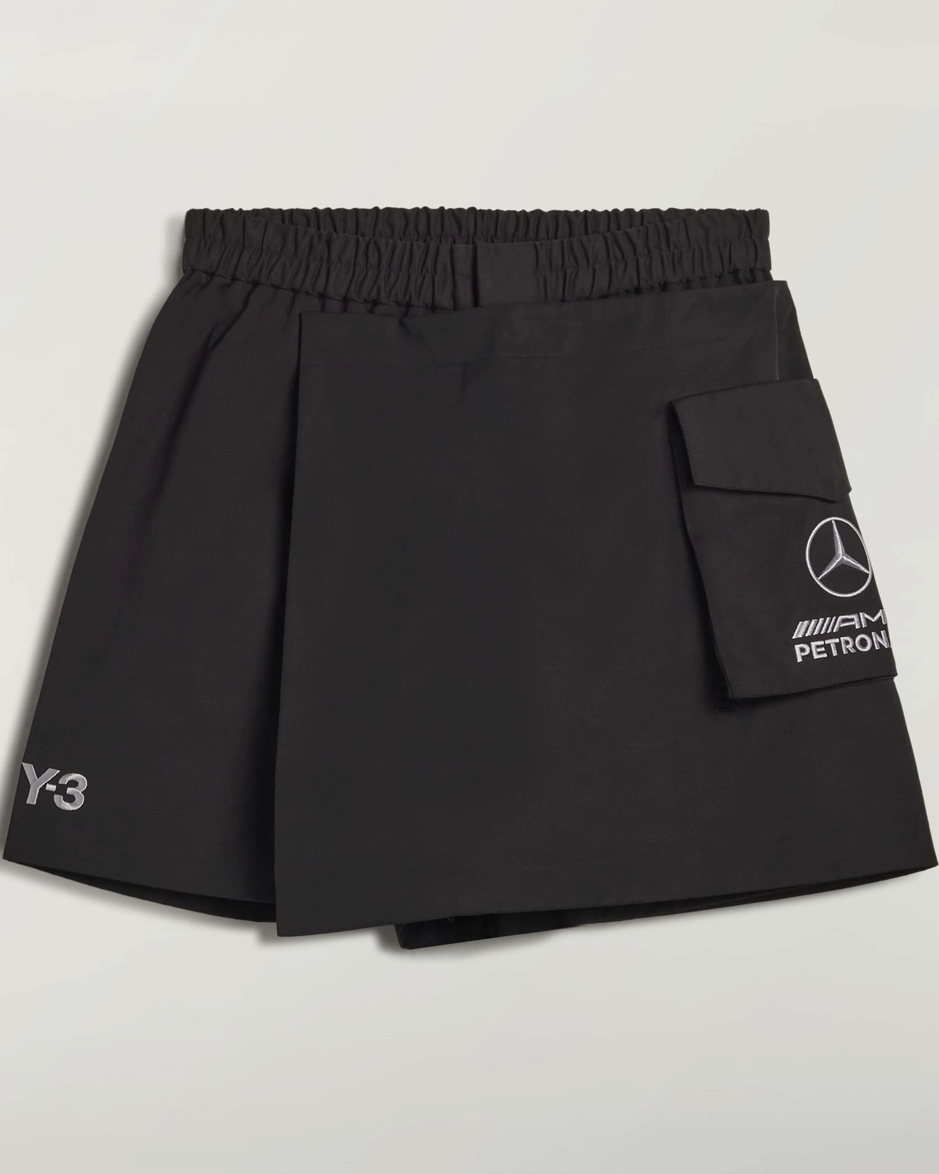 Womens Y-3 Skort Black - Image 7