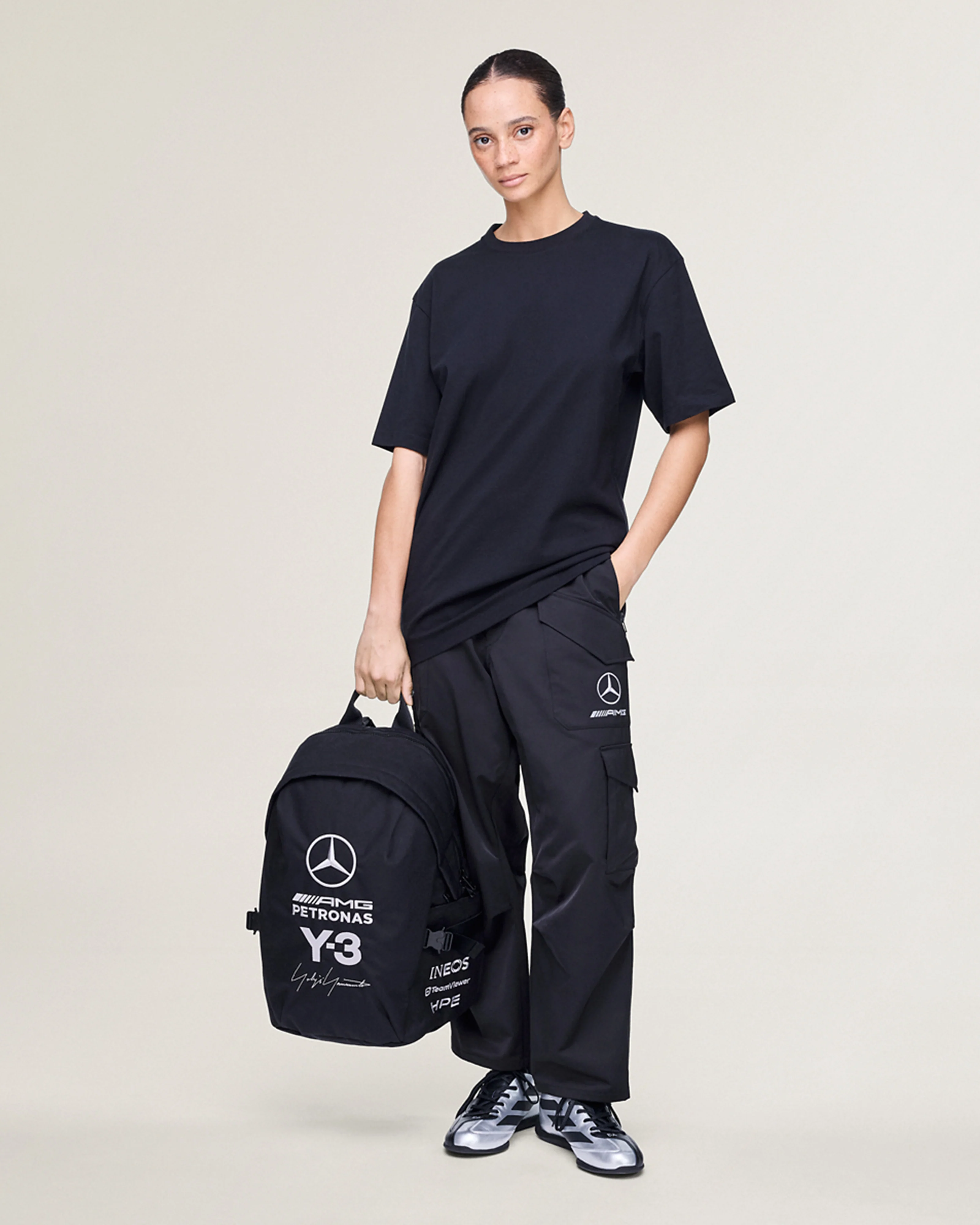 Y-3 Backpack Black - Image 8