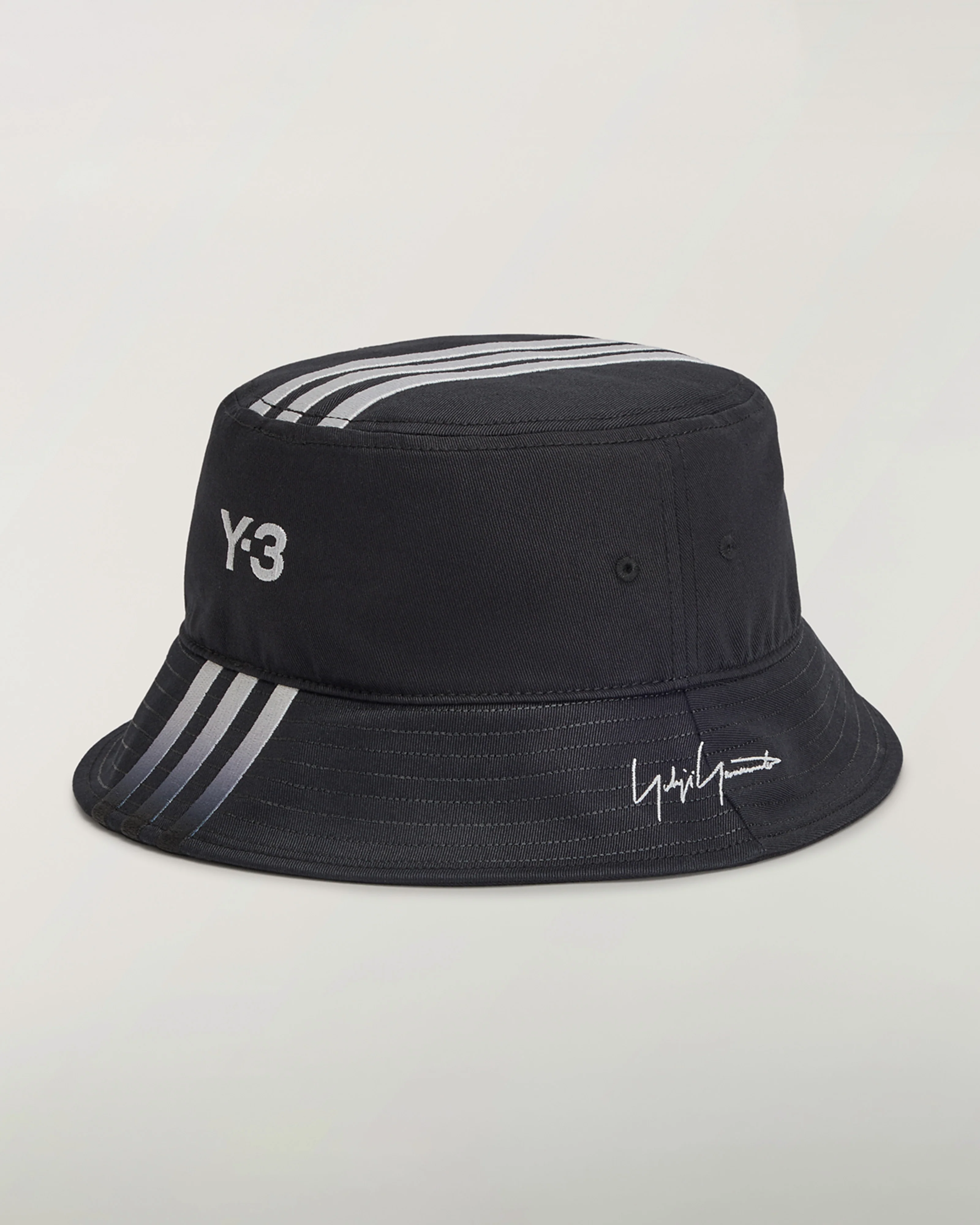 Y-3 Bucket Hat Black - Image 3