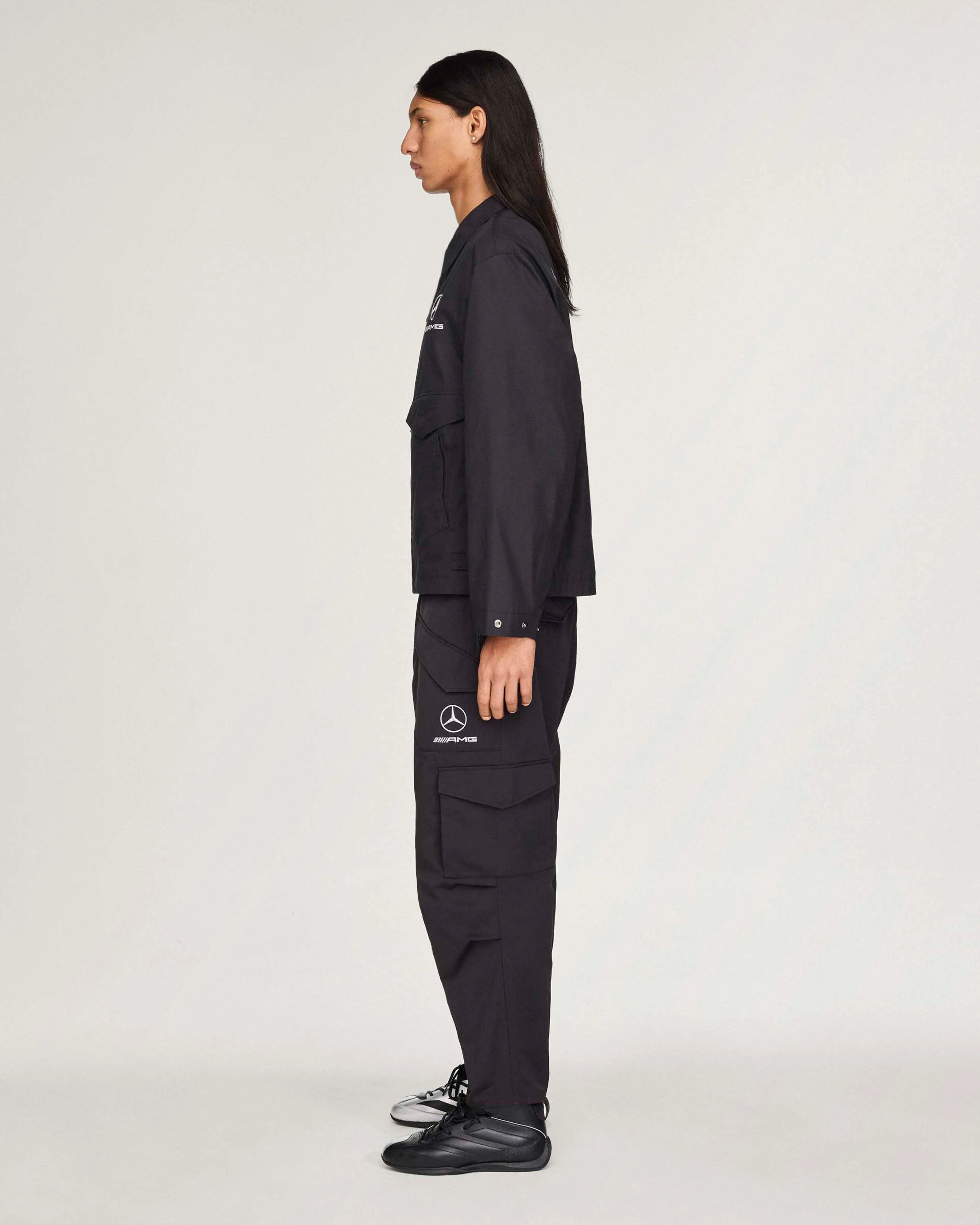 Y-3 Cargo Trousers Black - Image 3