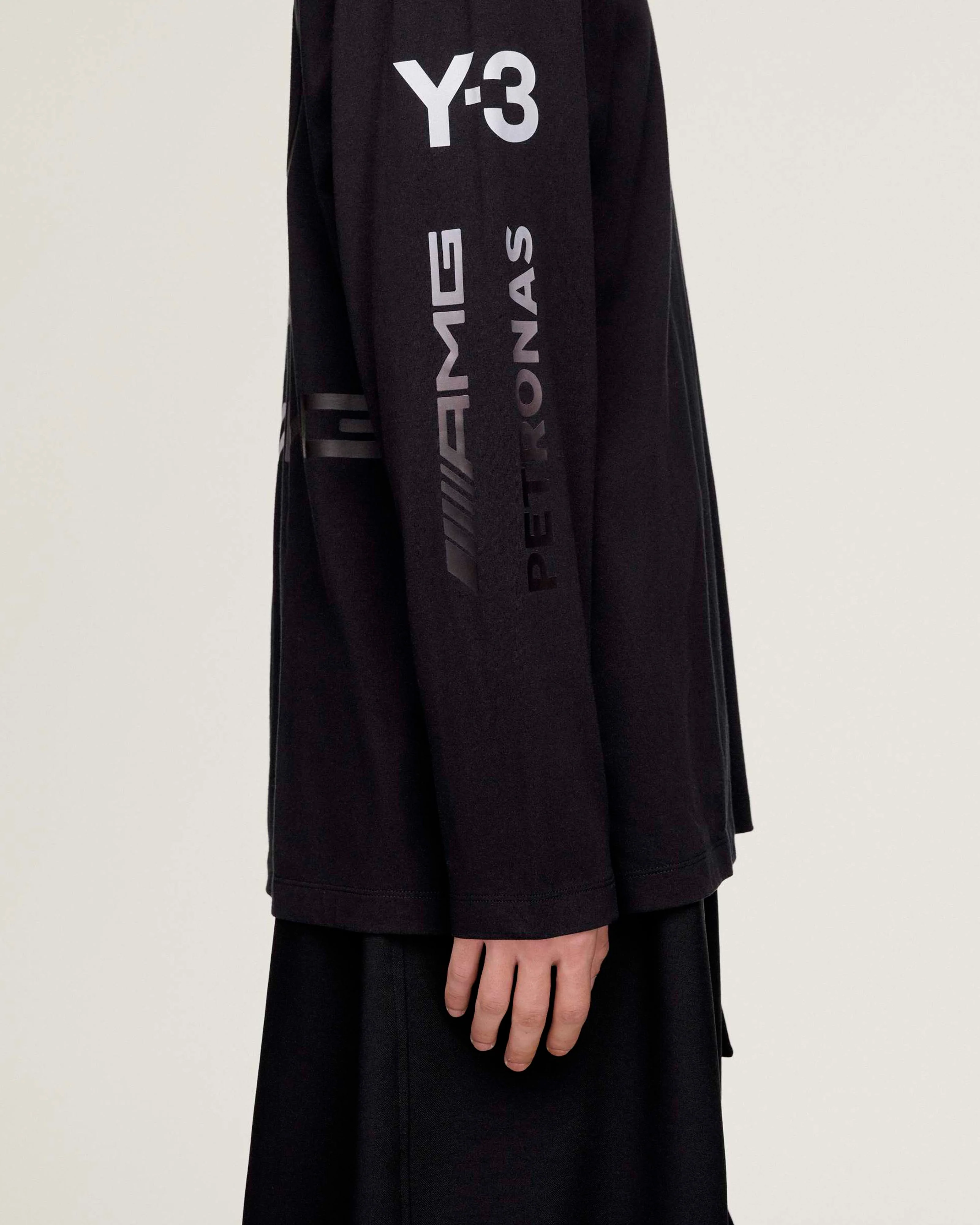 Y-3 Chaos Long-Sleeve T-shirt Black - Image 7