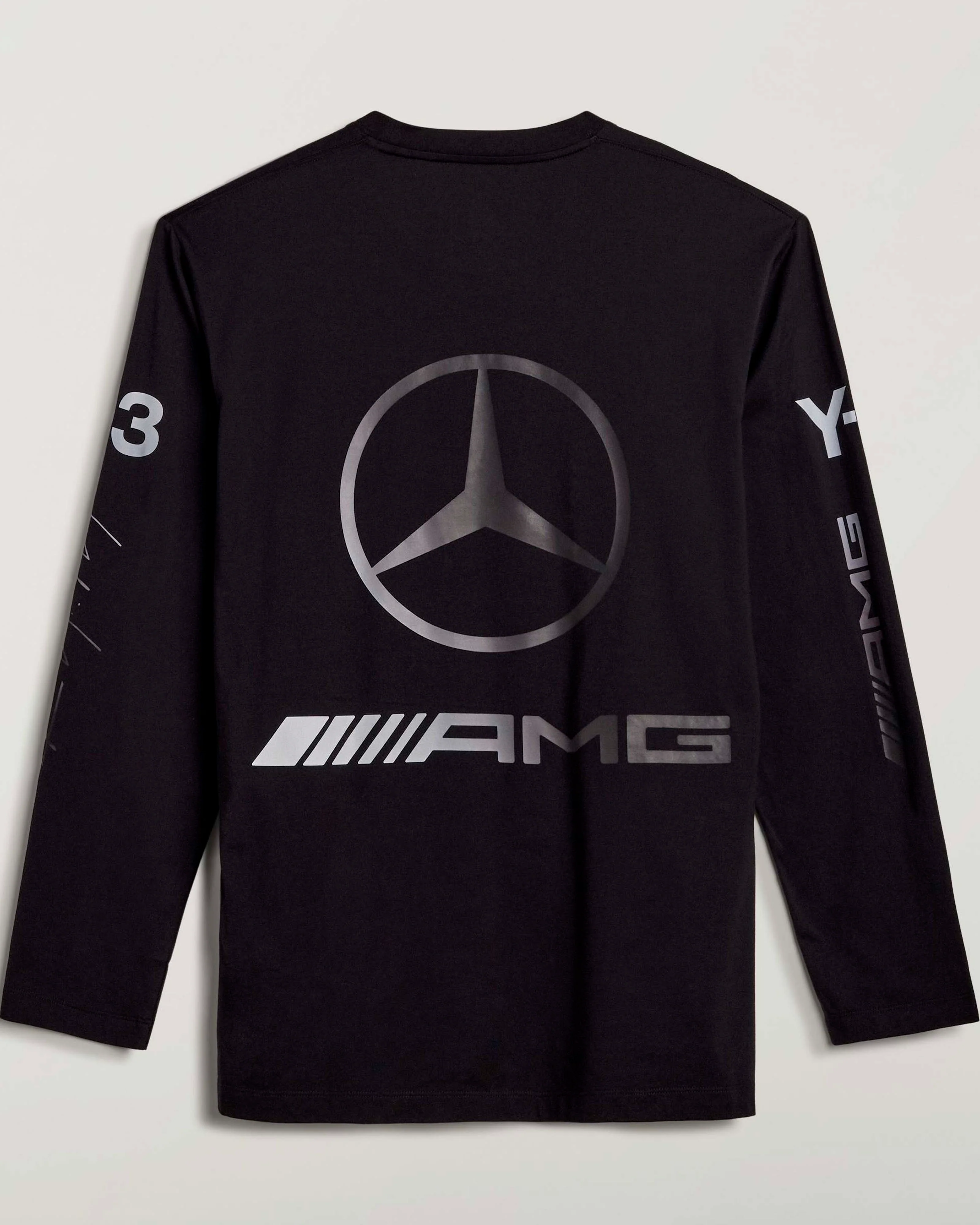 Y-3 Chaos Long-Sleeve T-shirt Black - Image 9