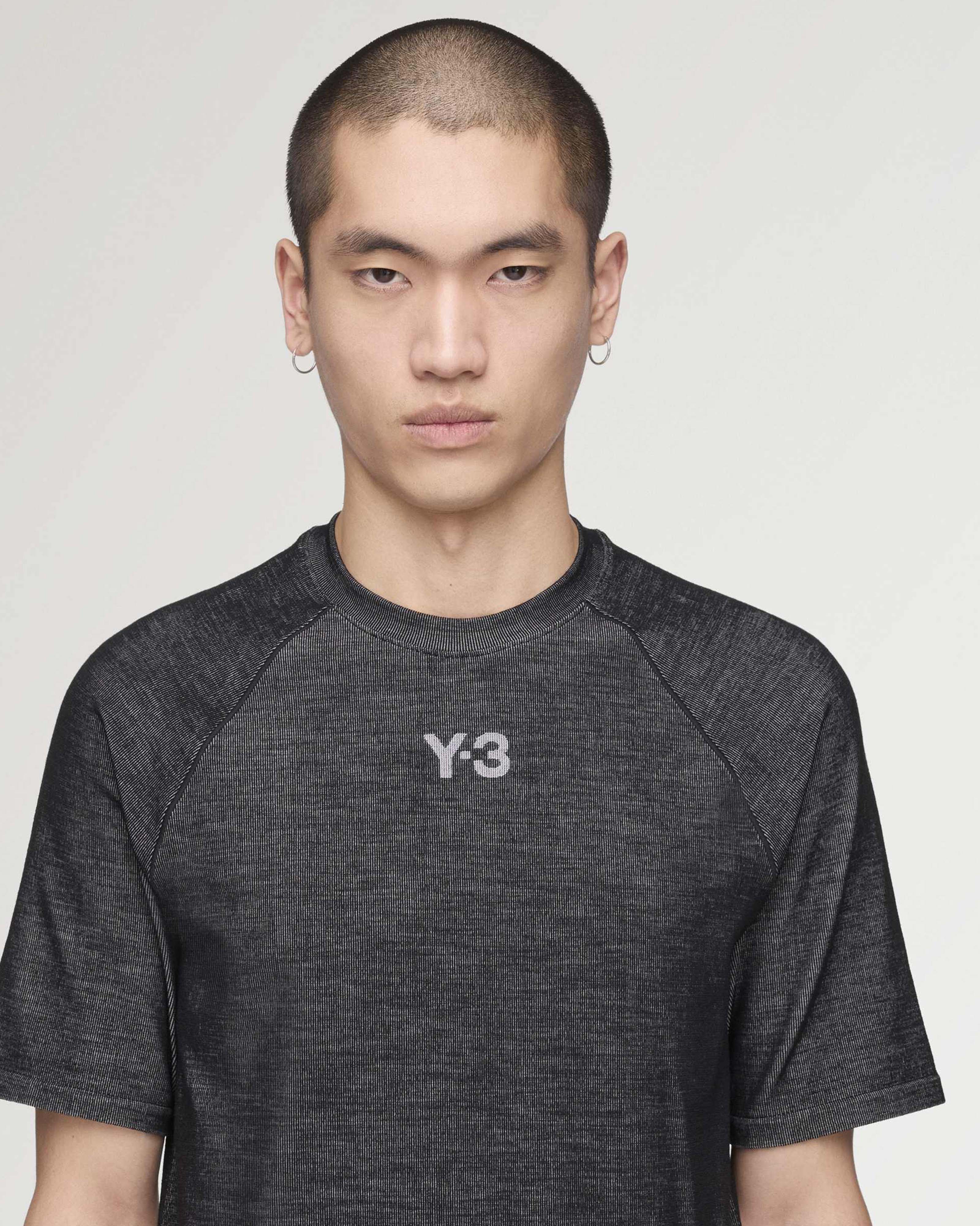 Y-3 Engineered T-shirt Black - Image 7