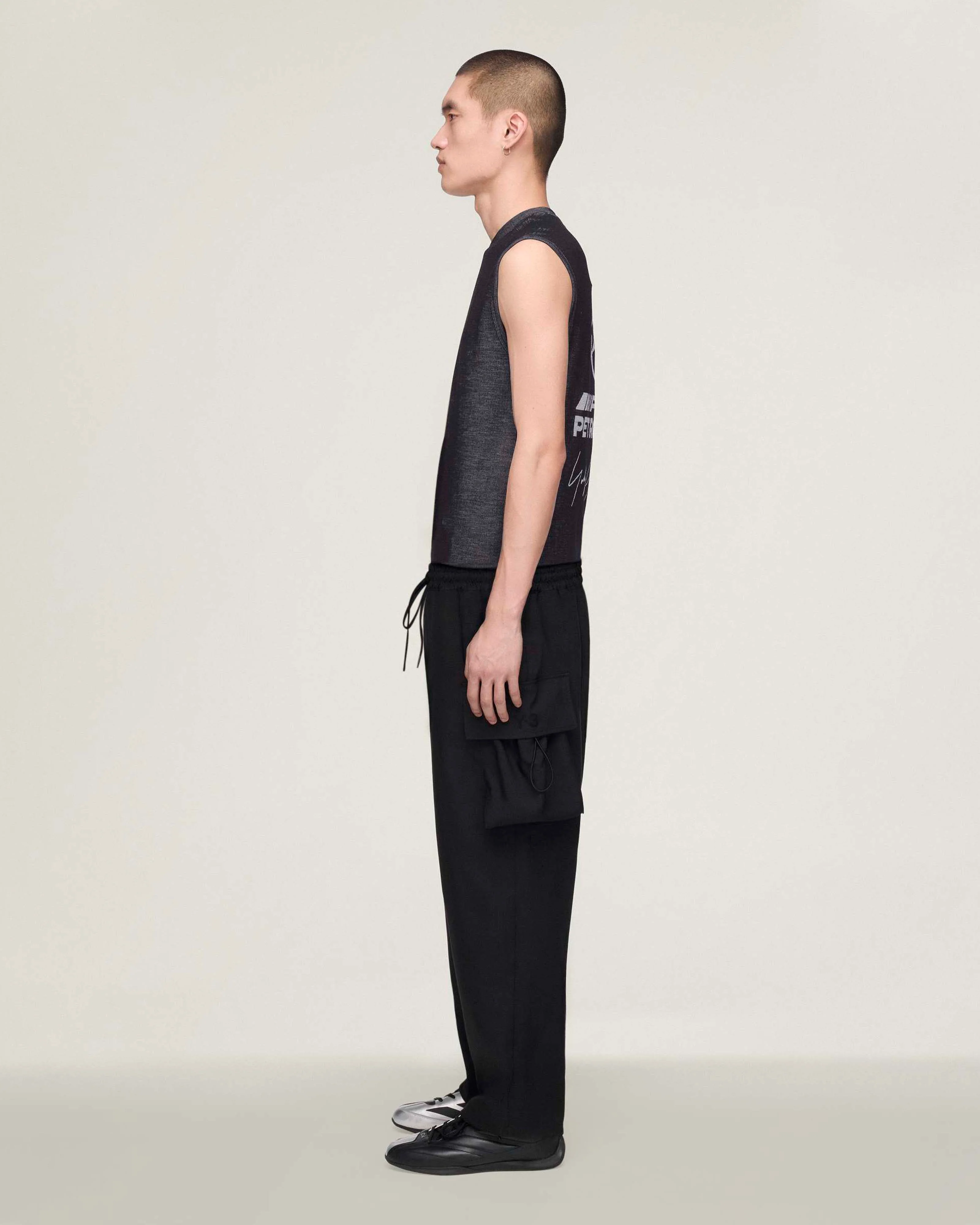 Y-3 Engineered Tank Top Black - Image 3