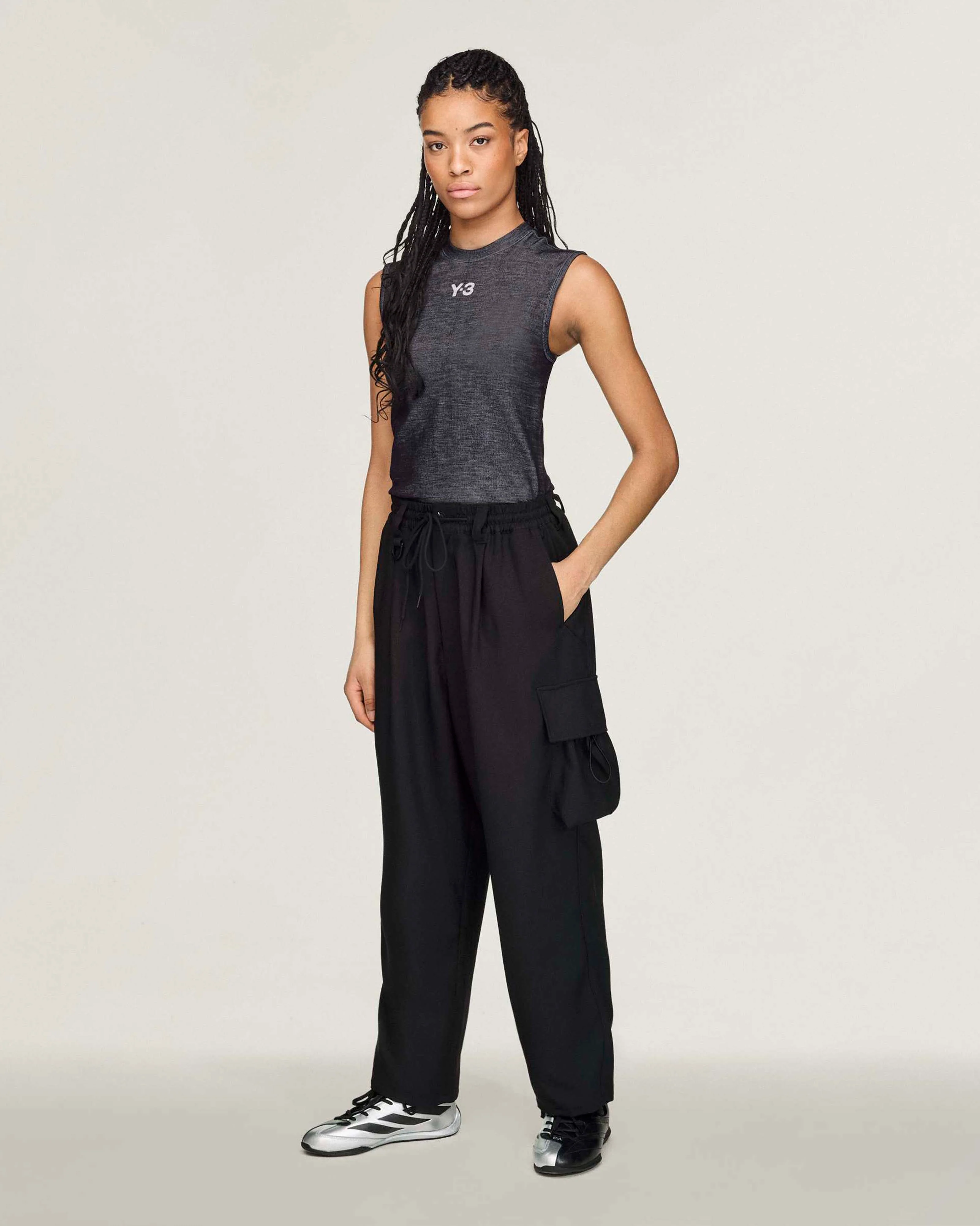 Y-3 Engineered Tank Top Black - Image 5