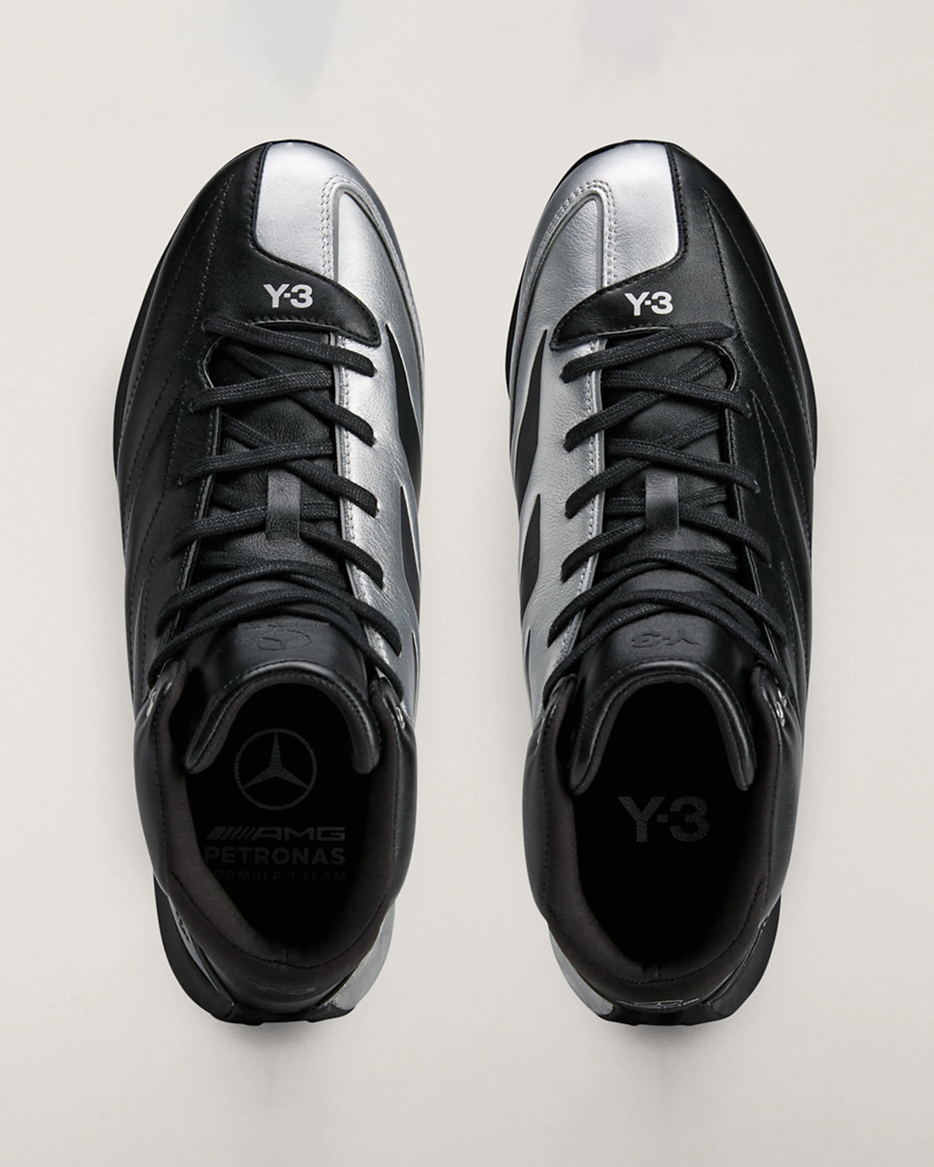 Y-3 Feroza High Shoes Black - Image 2