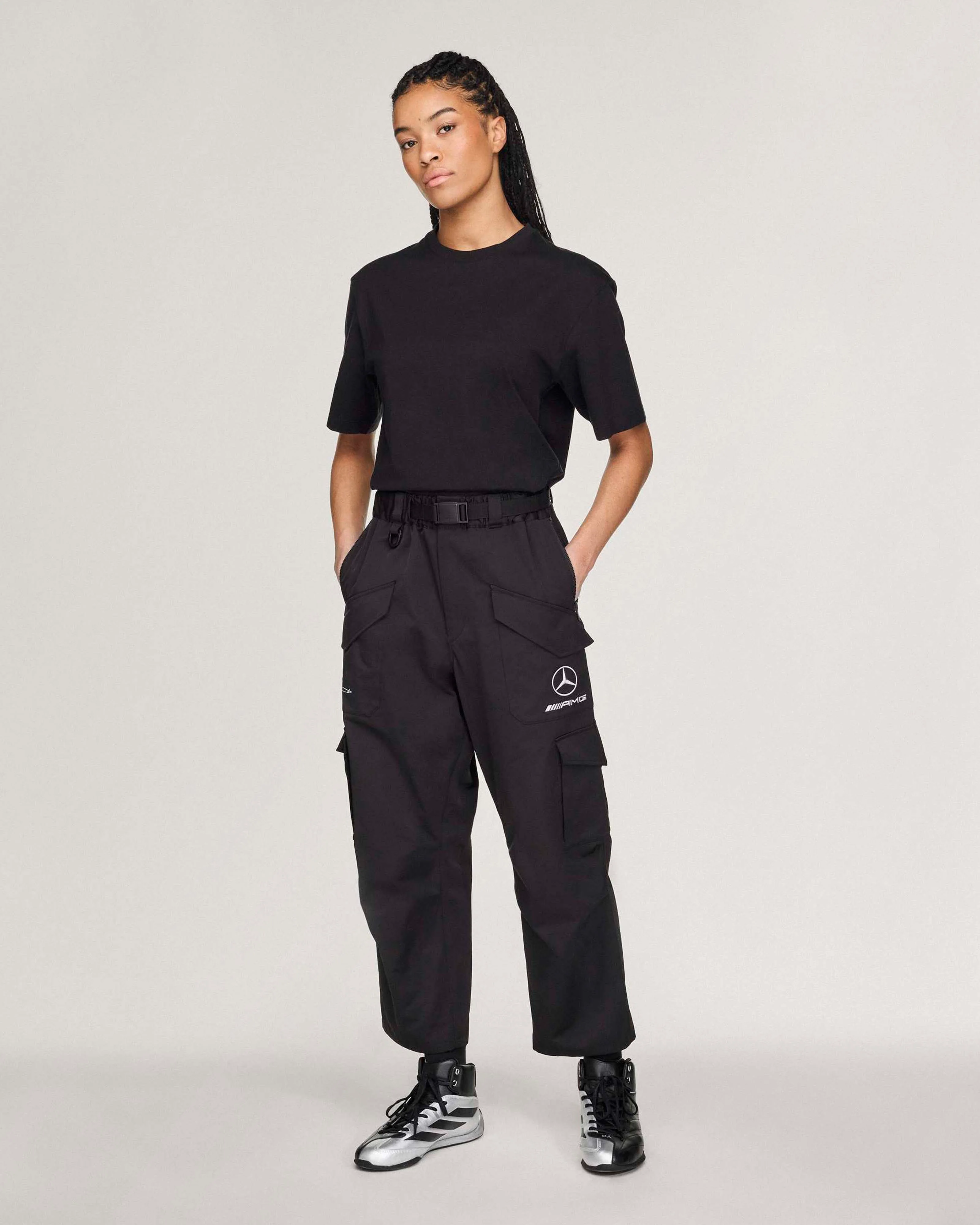 Y-3 Logo Short-Sleeve T-shirt Black - Image 5