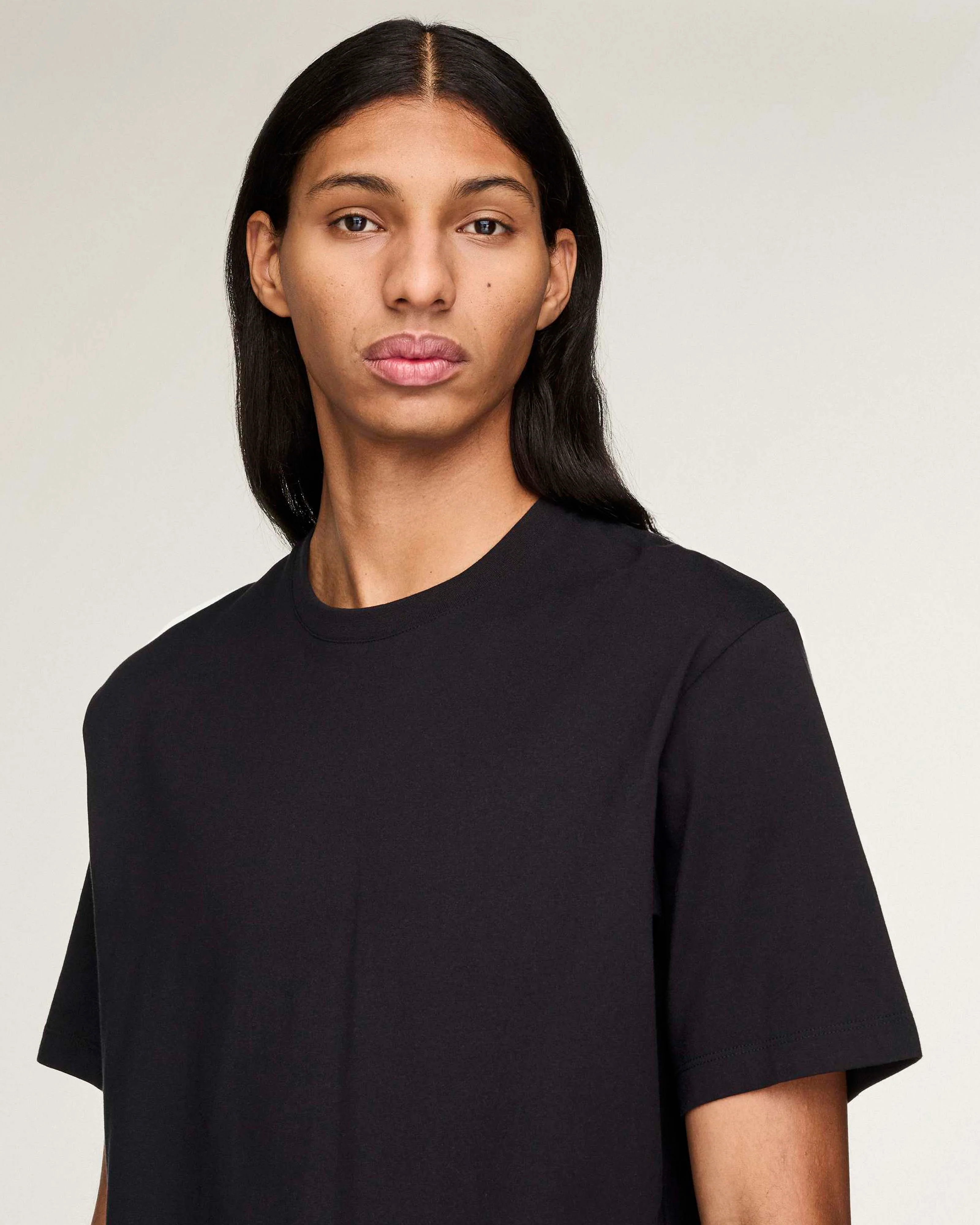 Y-3 Logo Short-Sleeve T-shirt Black - Image 6