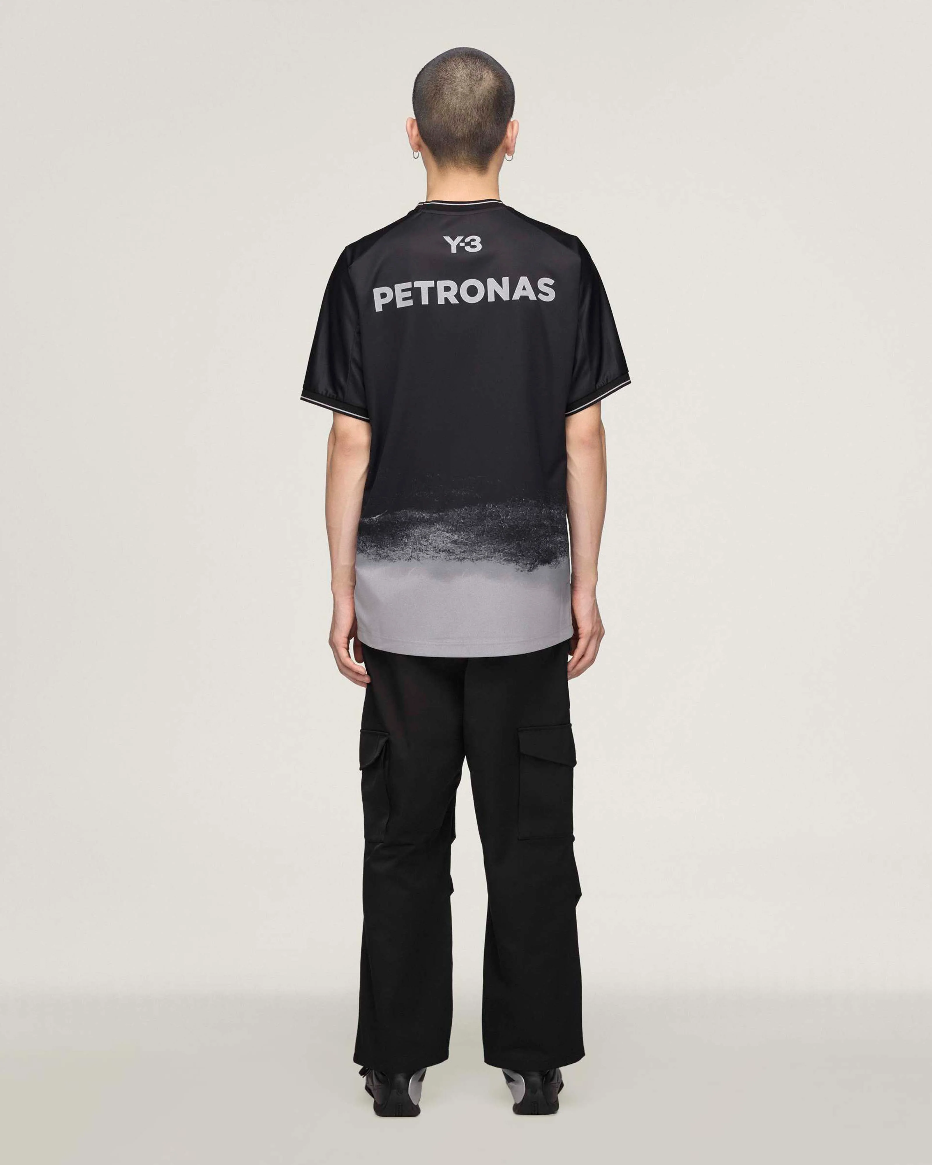 Y-3 Short-Sleeve Mechanics Tee Black - Image 2