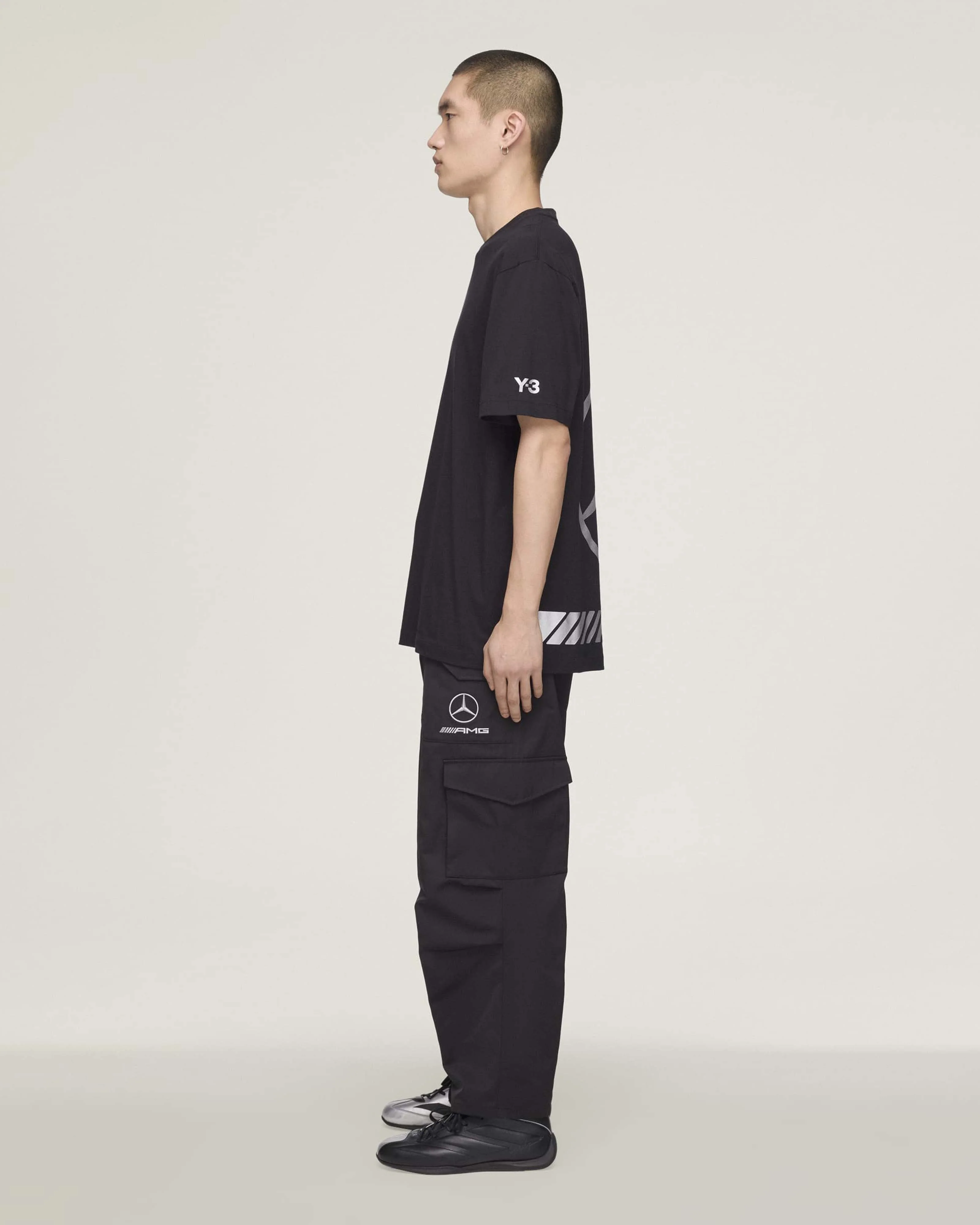 Y-3 Star Logo Short-Sleeve T-shirt Black - Image 3