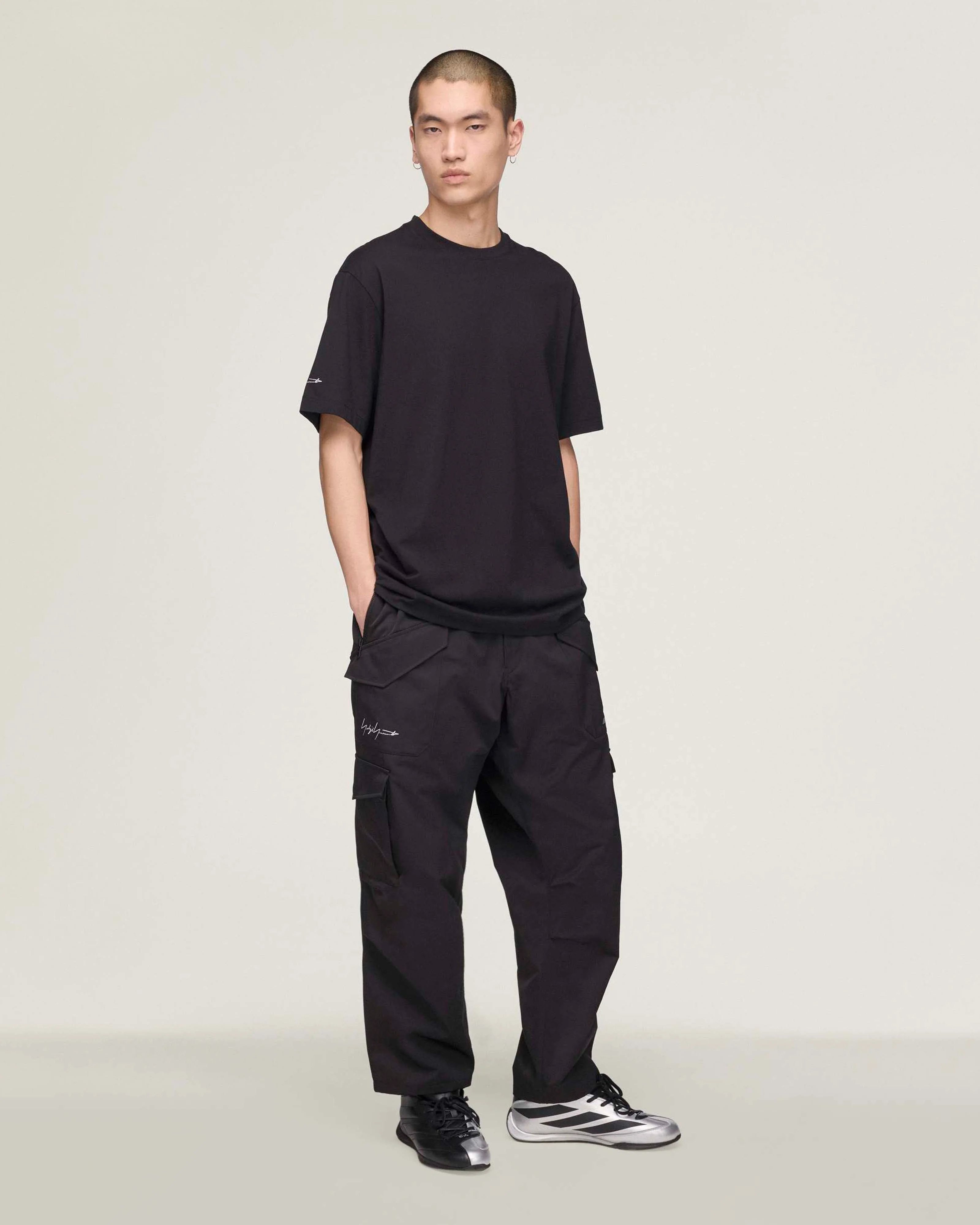 Y-3 Star Logo Short-Sleeve T-shirt Black - Image 4