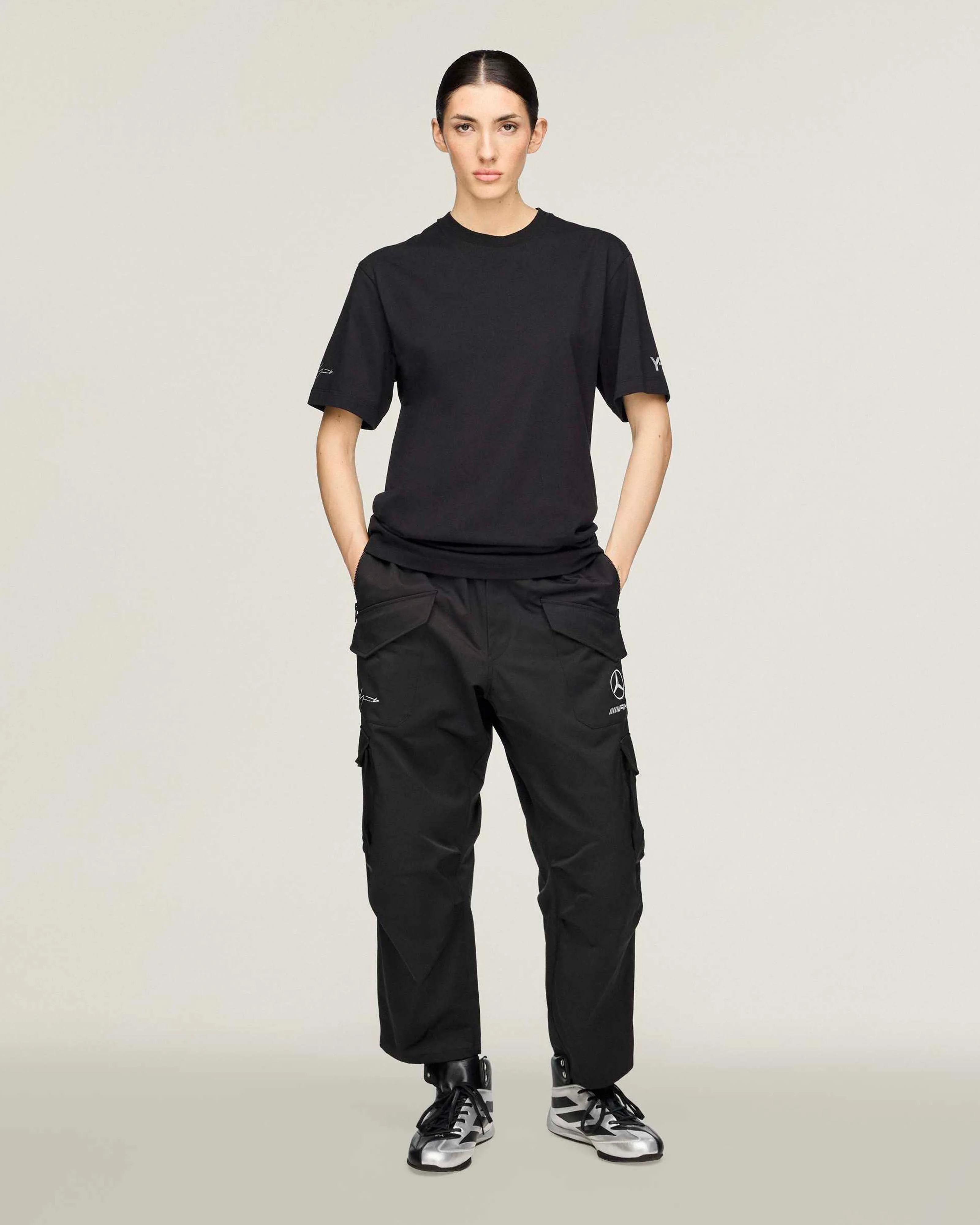 Y-3 Star Logo Short-Sleeve T-shirt Black - Image 5