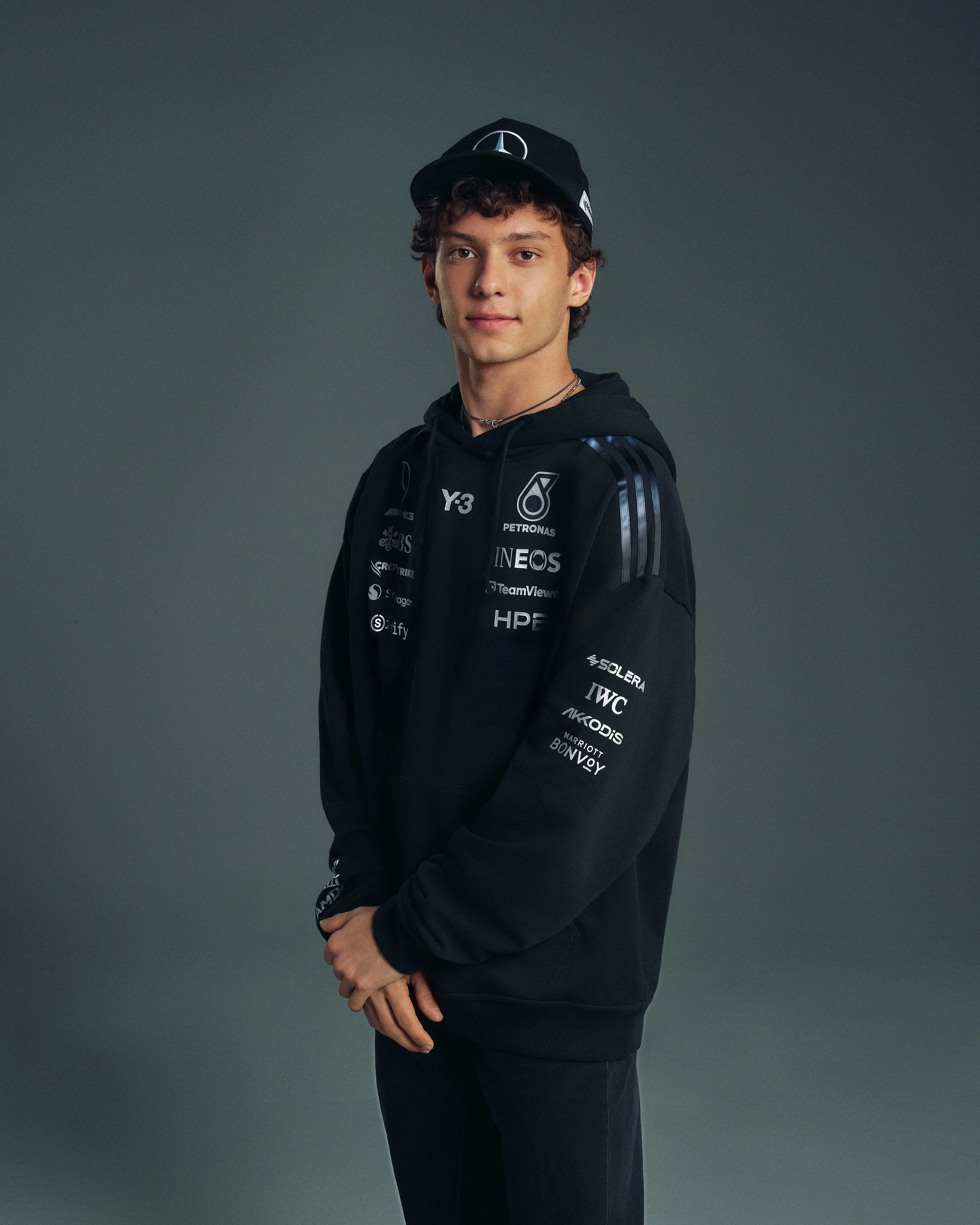 Y-3 Team Hoody Black - Image 2