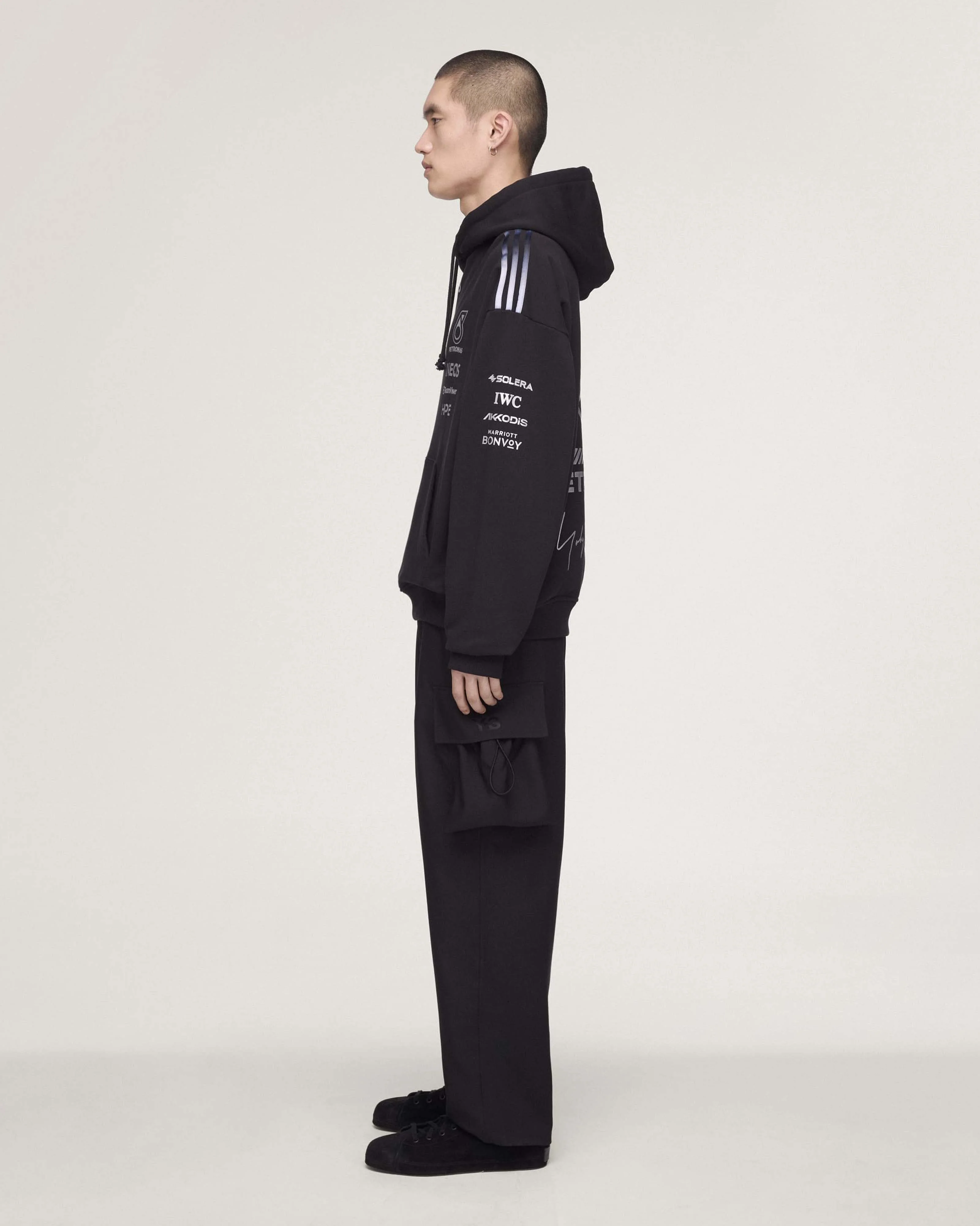 Y-3 Team Hoody Black - Image 5