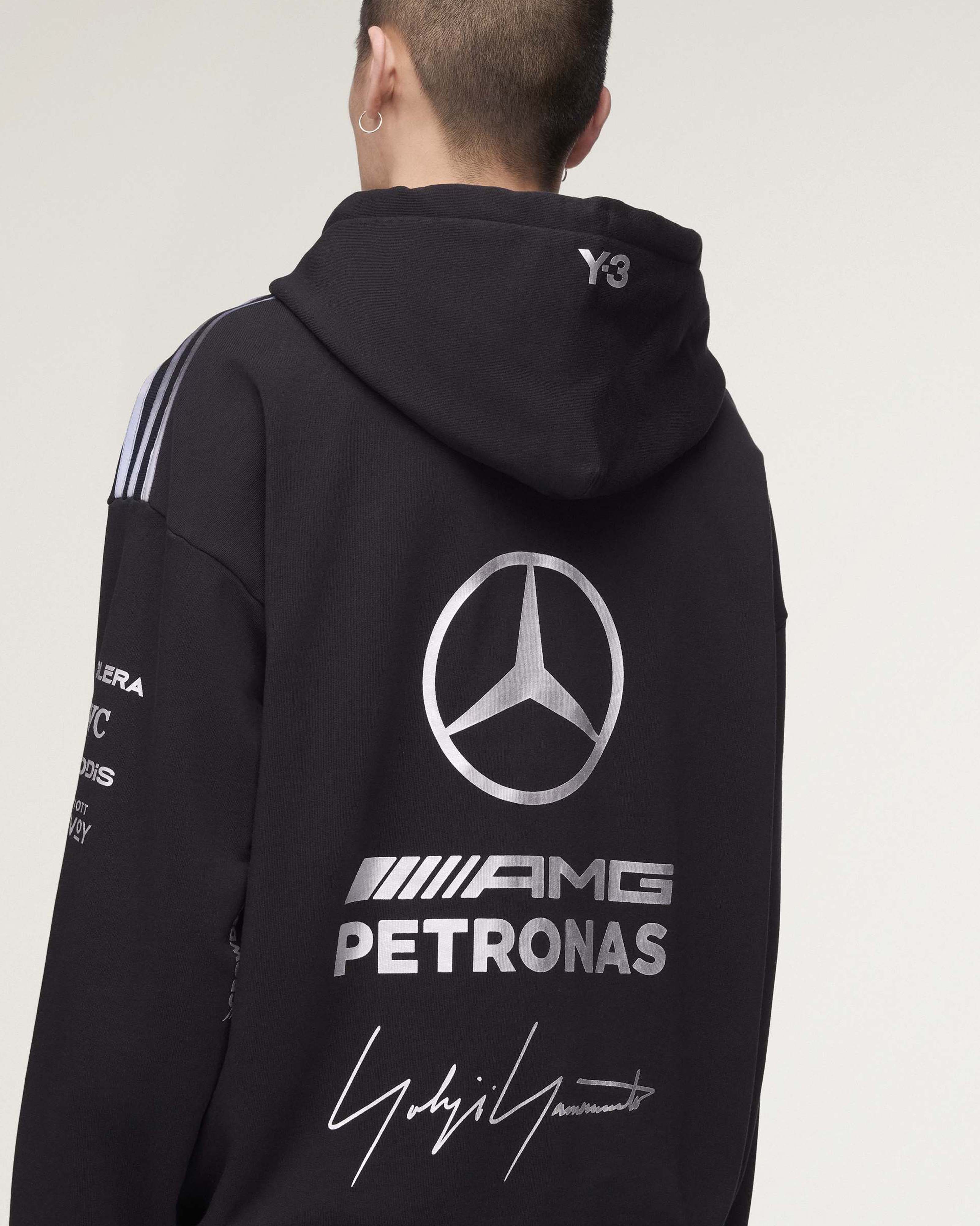 Y-3 Team Hoody Black - Image 8