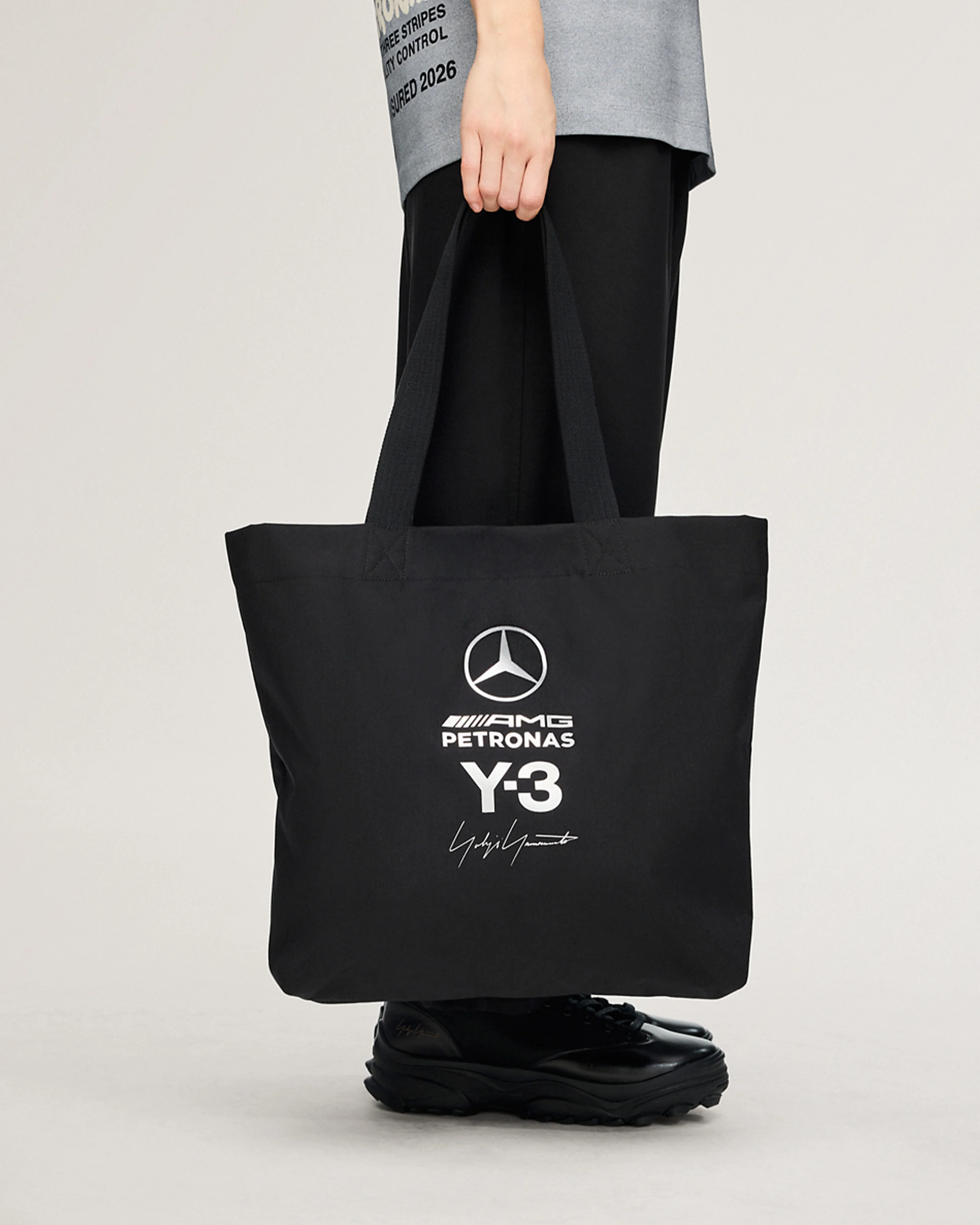 Y-3 Tote Bag Black - Image 2