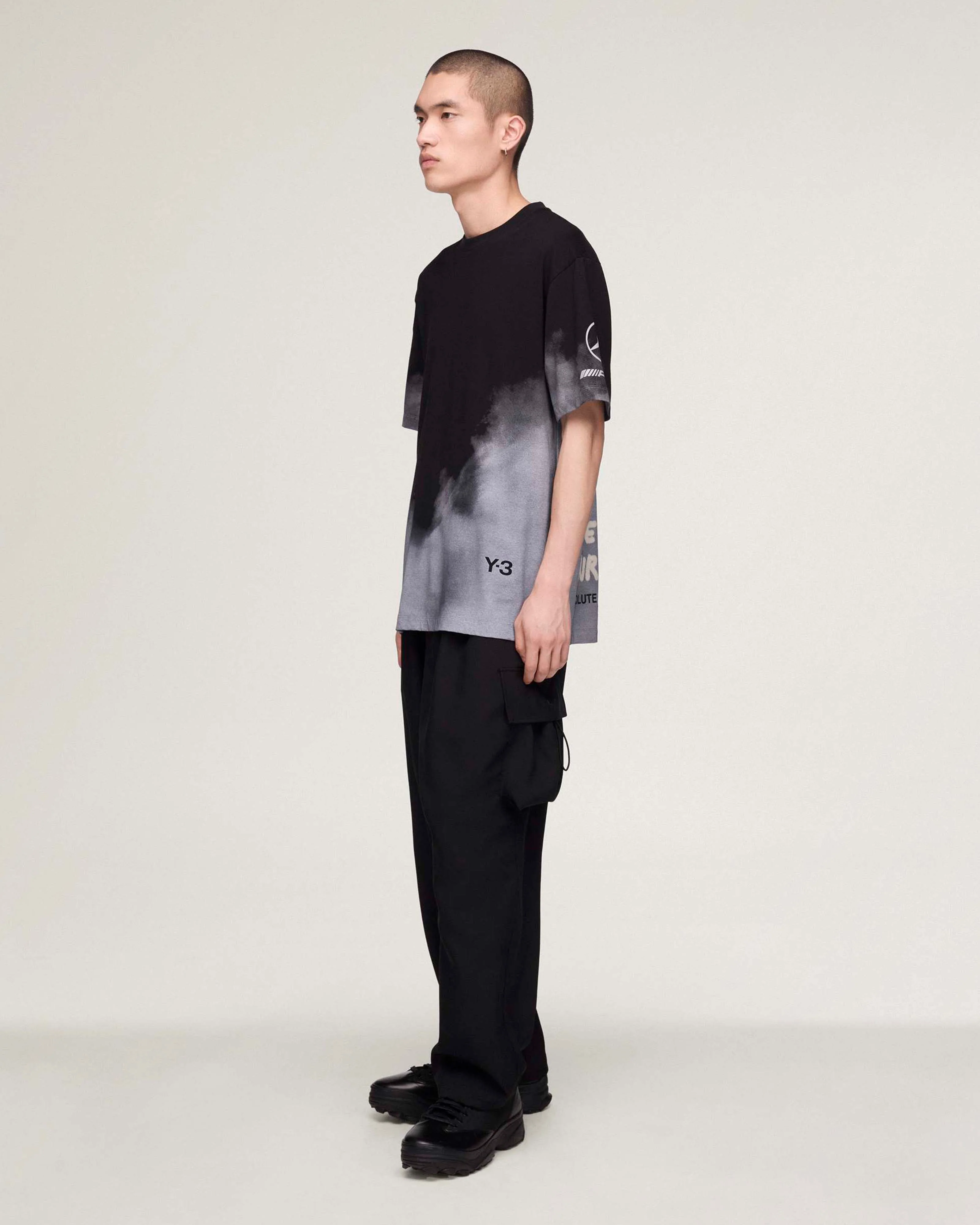 Y-3 Tour Short-Sleeve T-shirt Black - Image 5