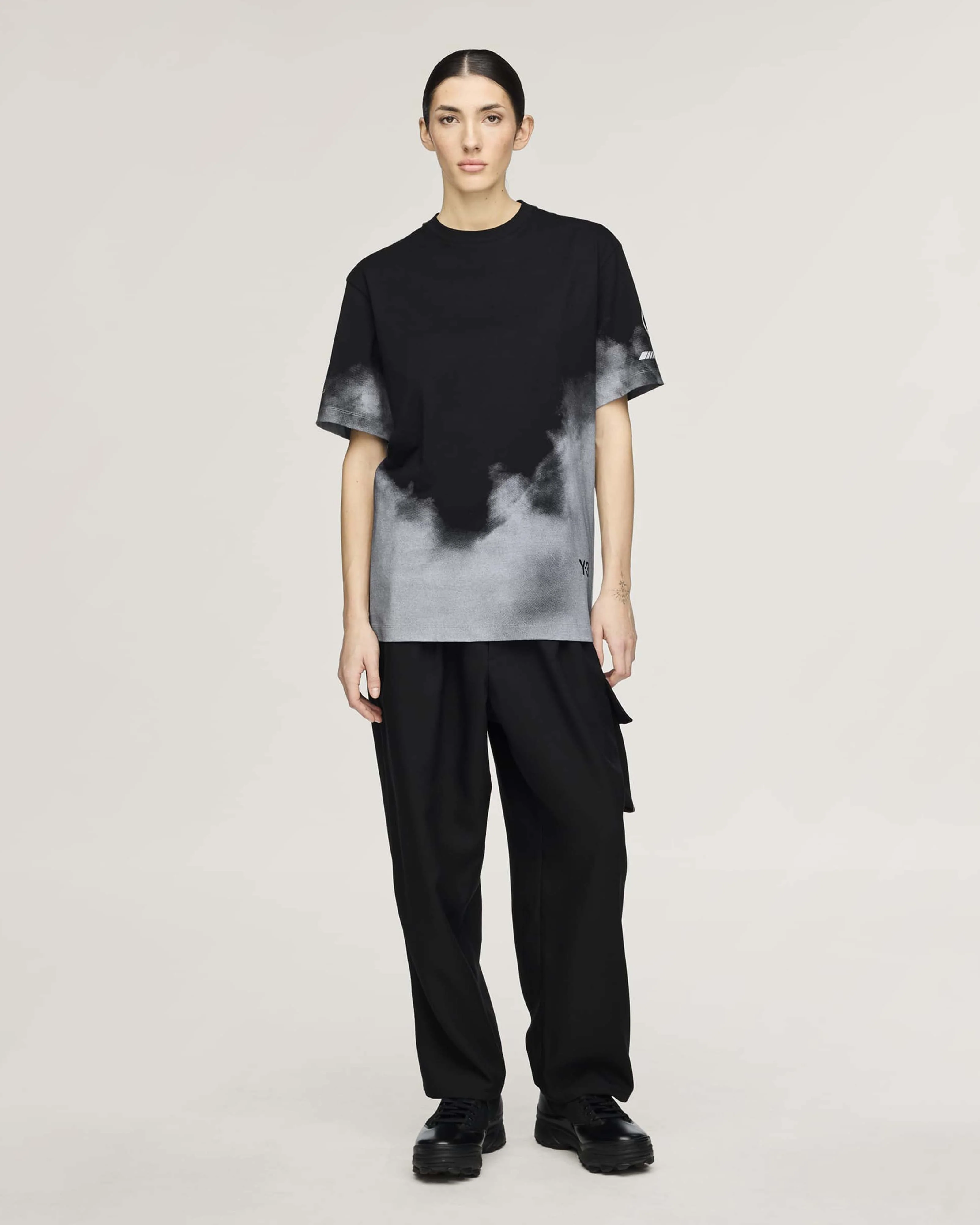 Y-3 Tour Short-Sleeve T-shirt Black - Image 6
