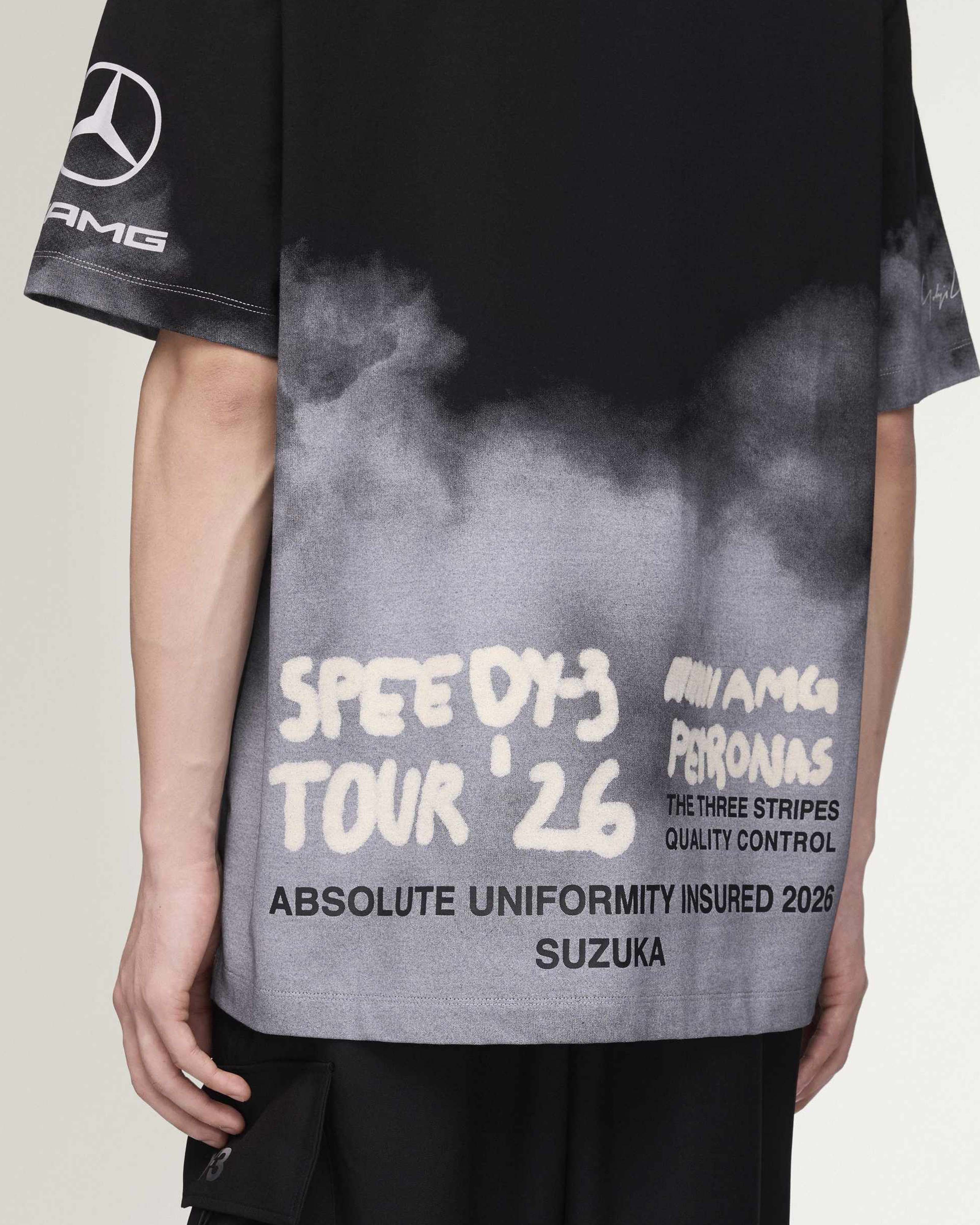 Y-3 Tour Short-Sleeve T-shirt Black - Image 7