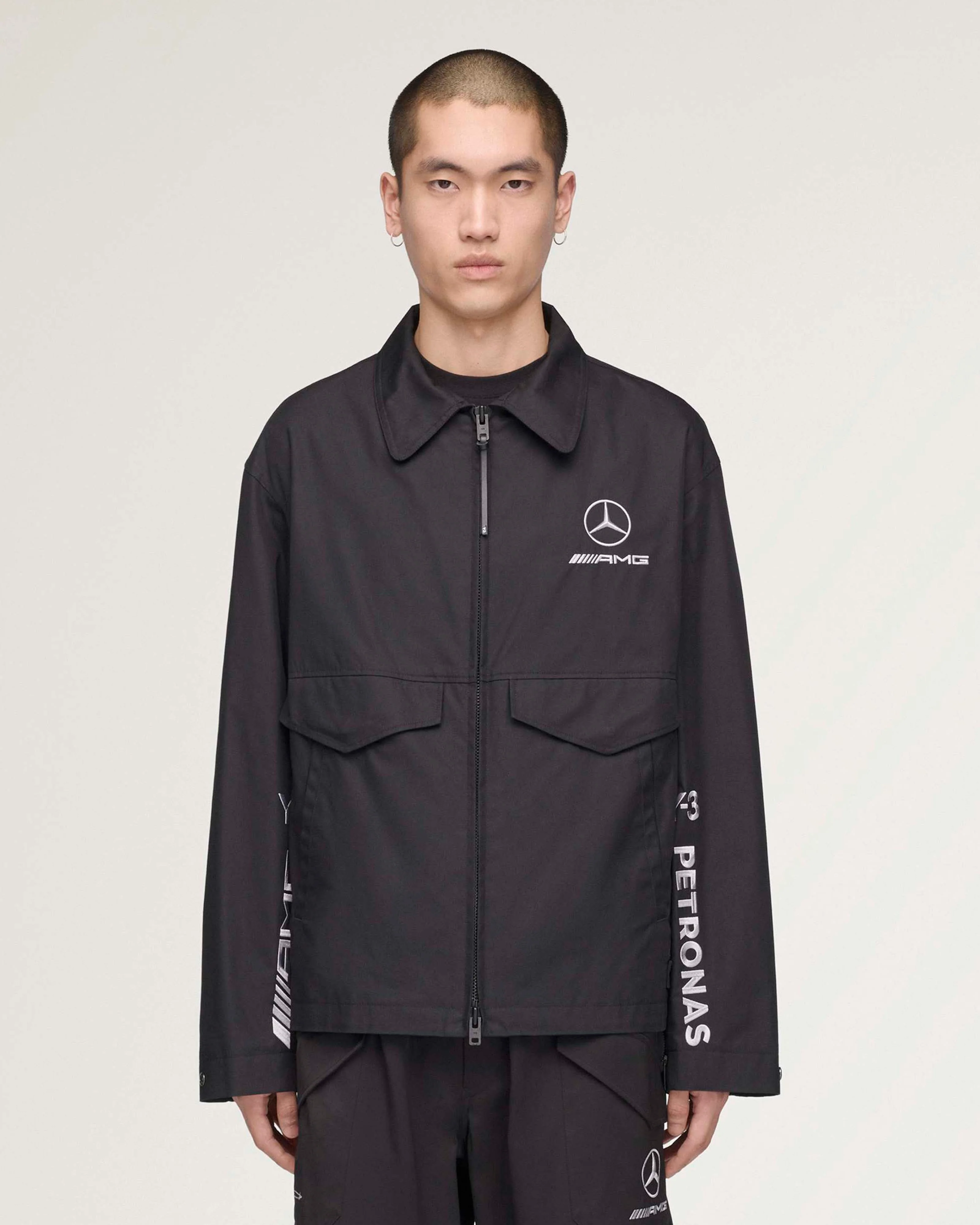 Y-3 Wolf Jacket Black - Image 2