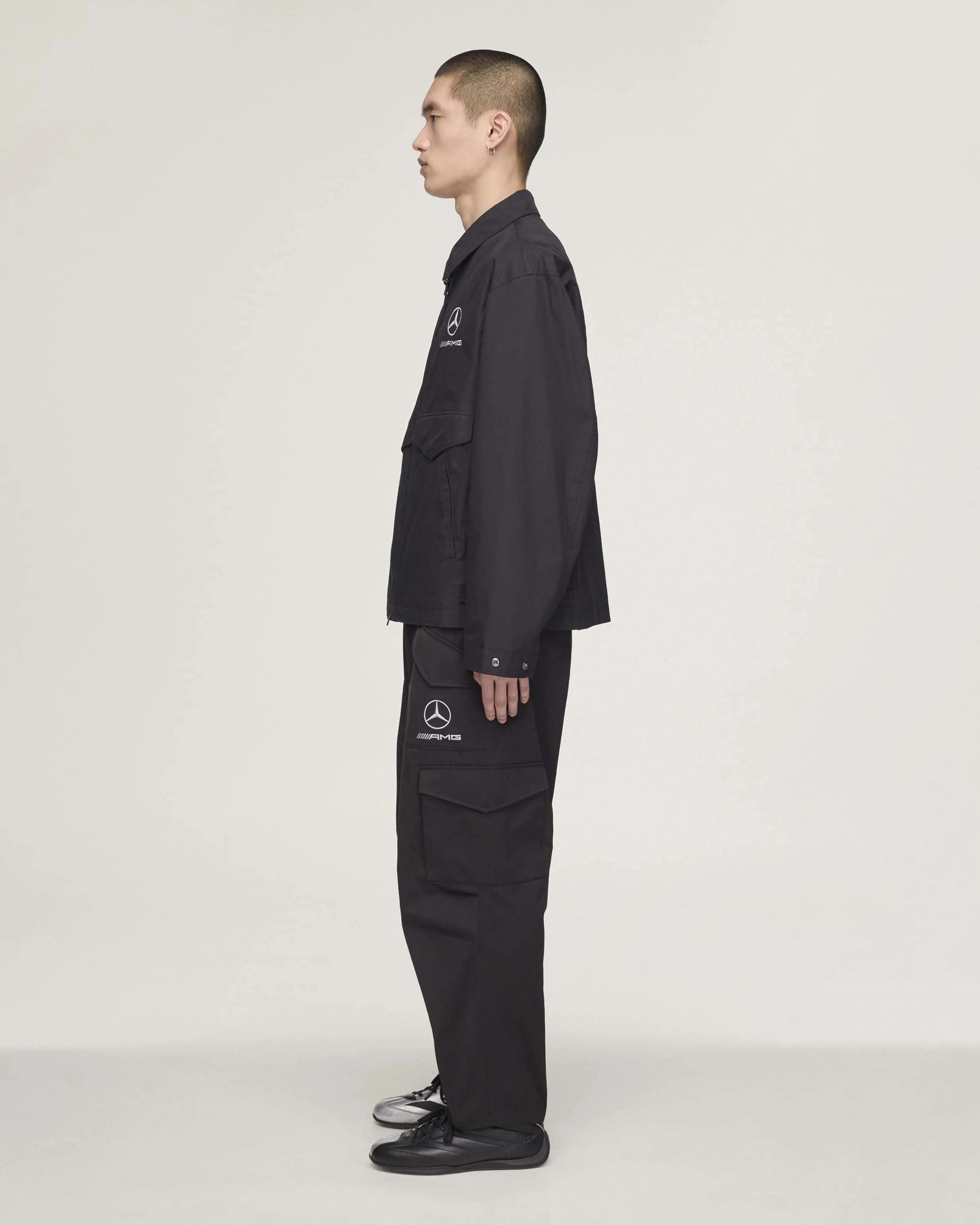 Y-3 Wolf Jacket Black - Image 4