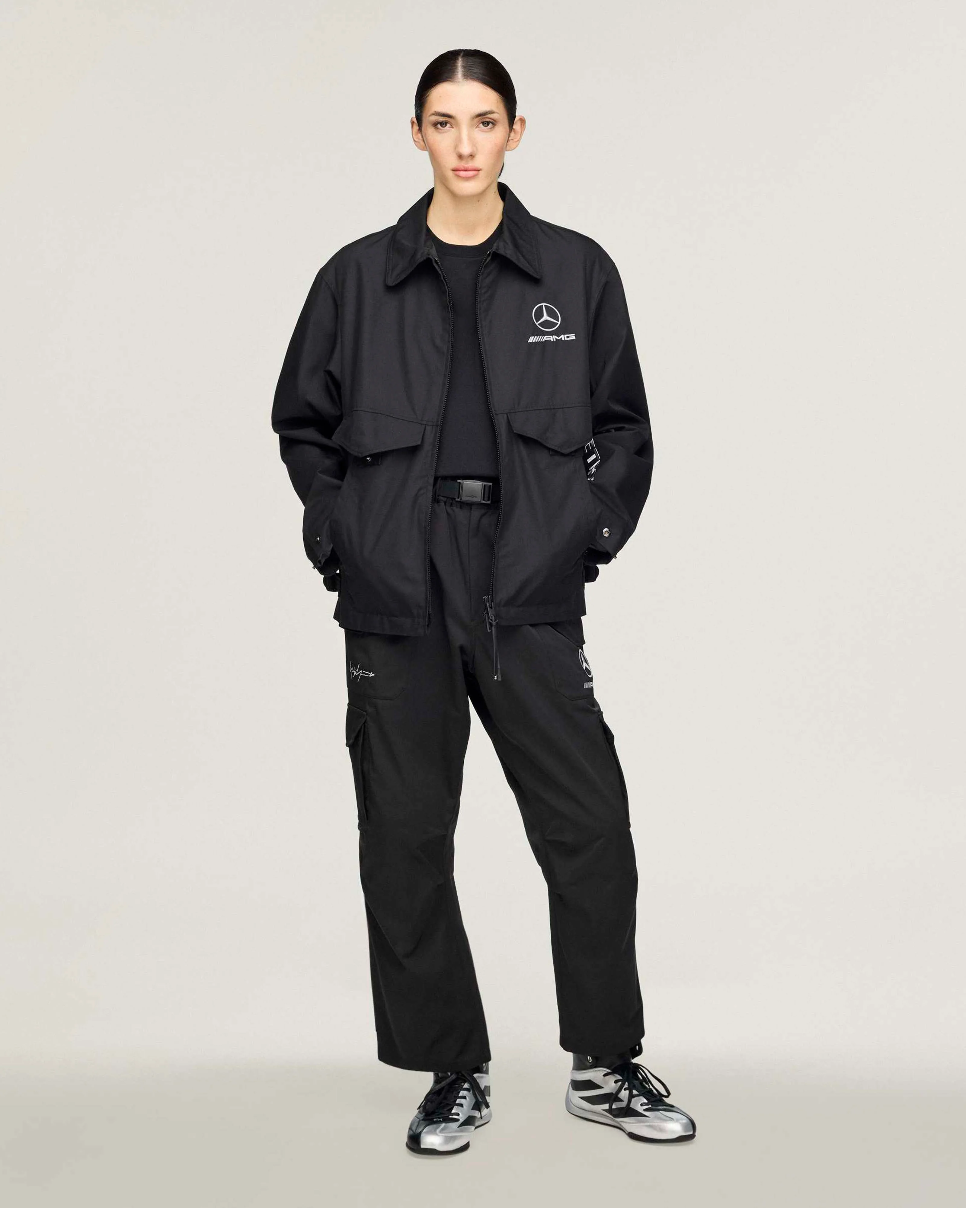 Y-3 Wolf Jacket Black - Image 6