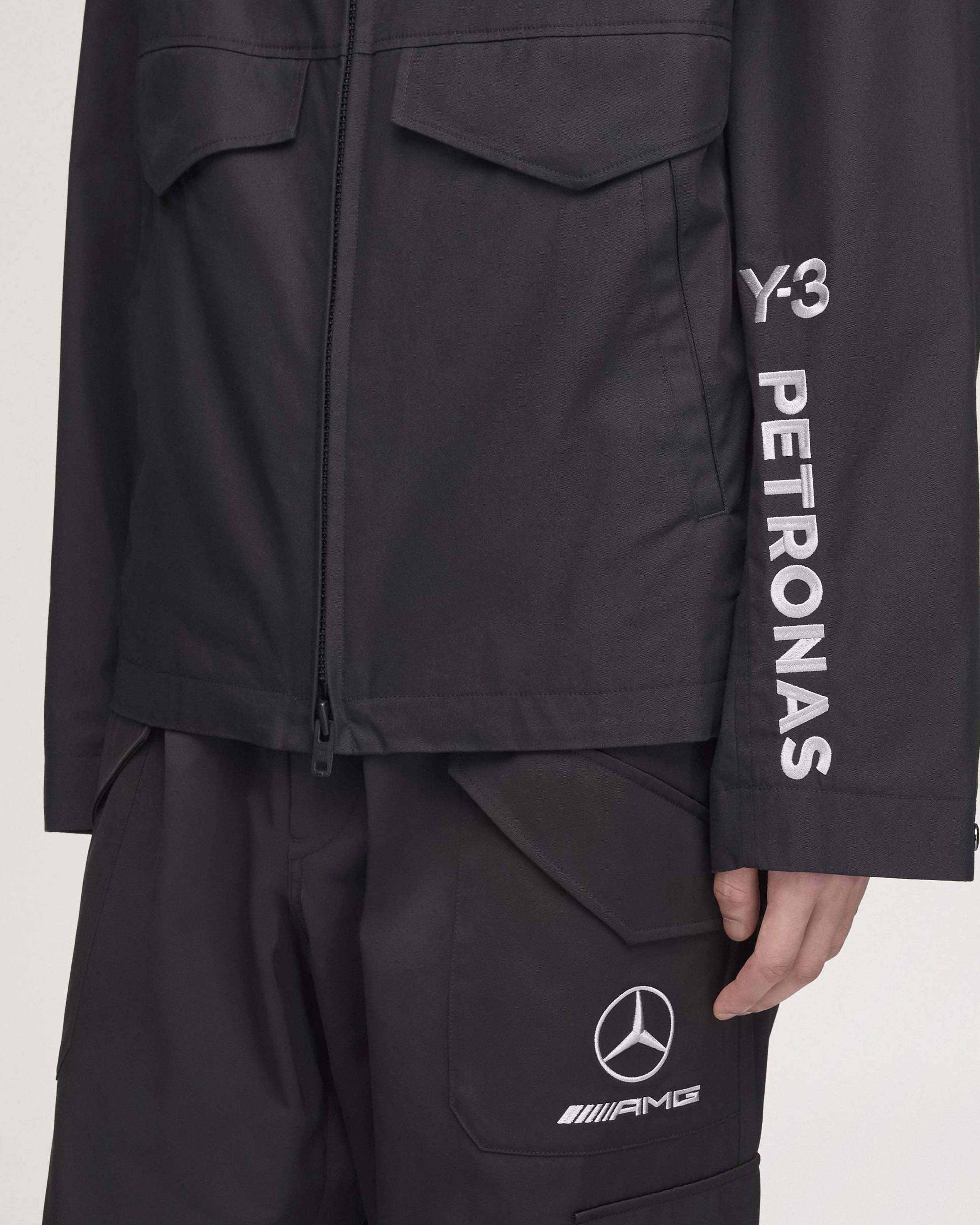 Y-3 Wolf Jacket Black - Image 8